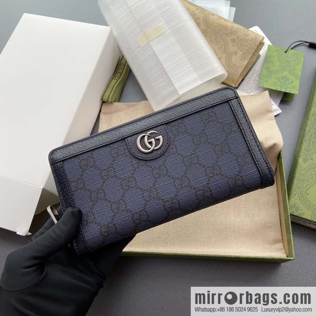GUCCI G Ophida series full zipper wallet 706844