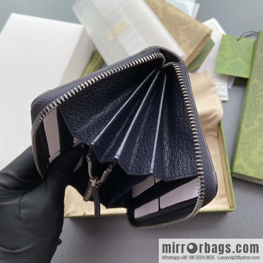 GUCCI G Ophida series full zipper wallet 706844