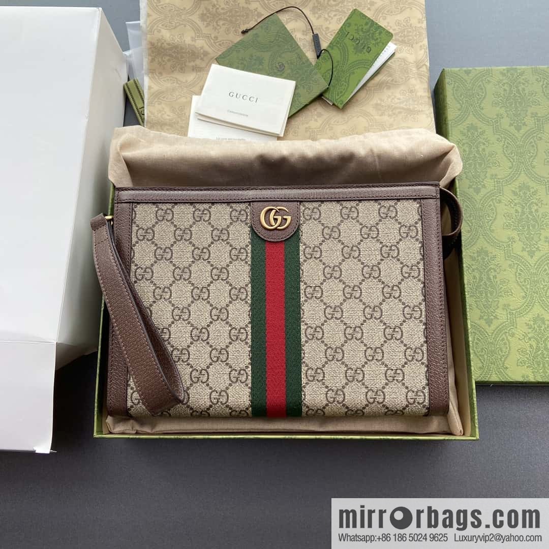 GUCCI G Ophidia series clutch bag 760243