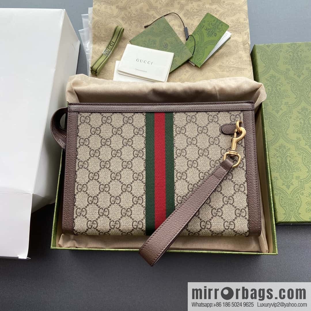 GUCCI G Ophidia series clutch bag 760243