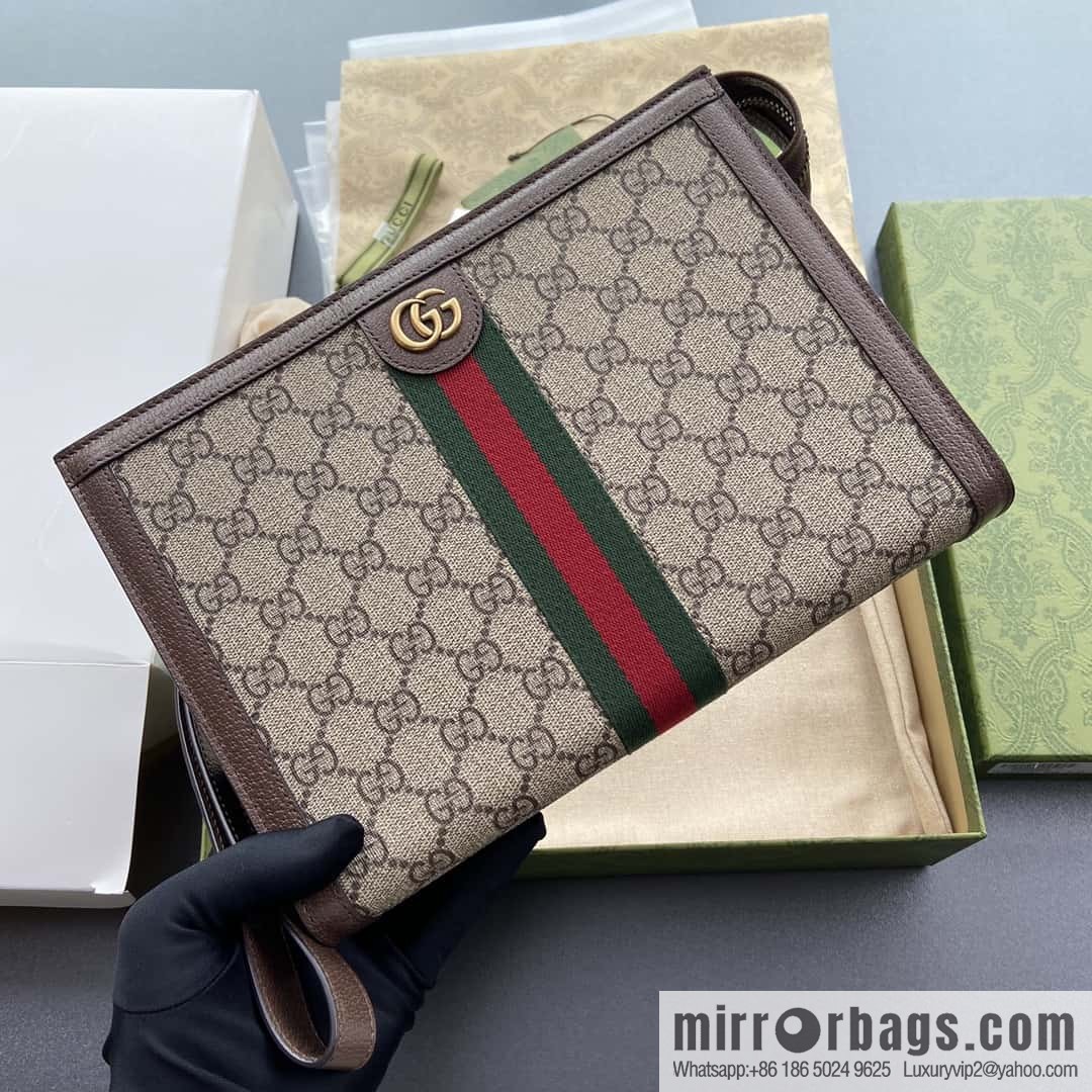 GUCCI G Ophidia series clutch bag 760243