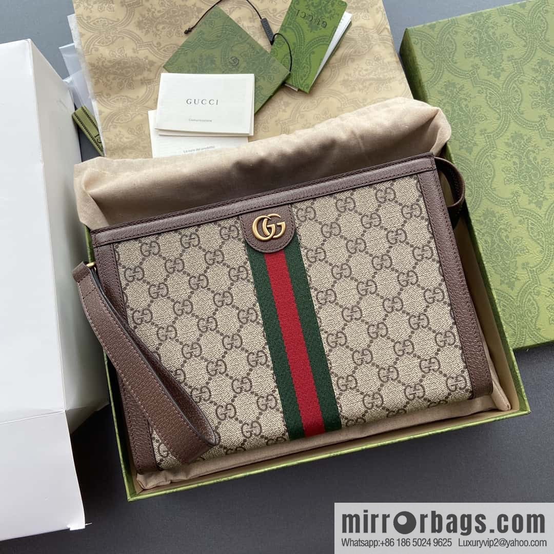 GUCCI G Ophidia series clutch bag 760243