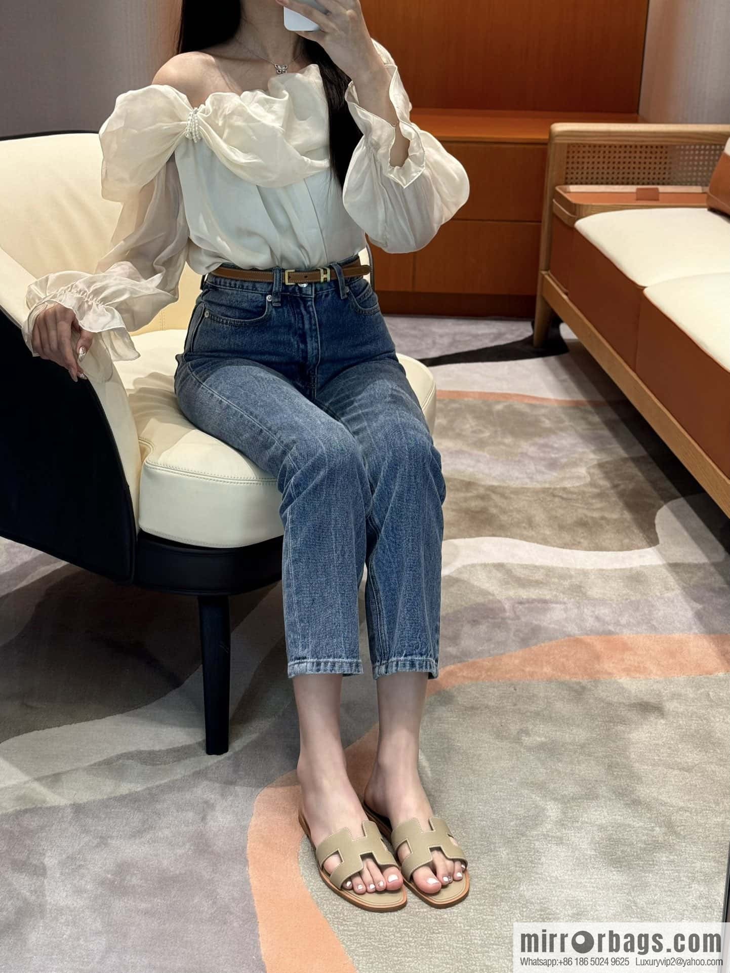 Hermès slippers