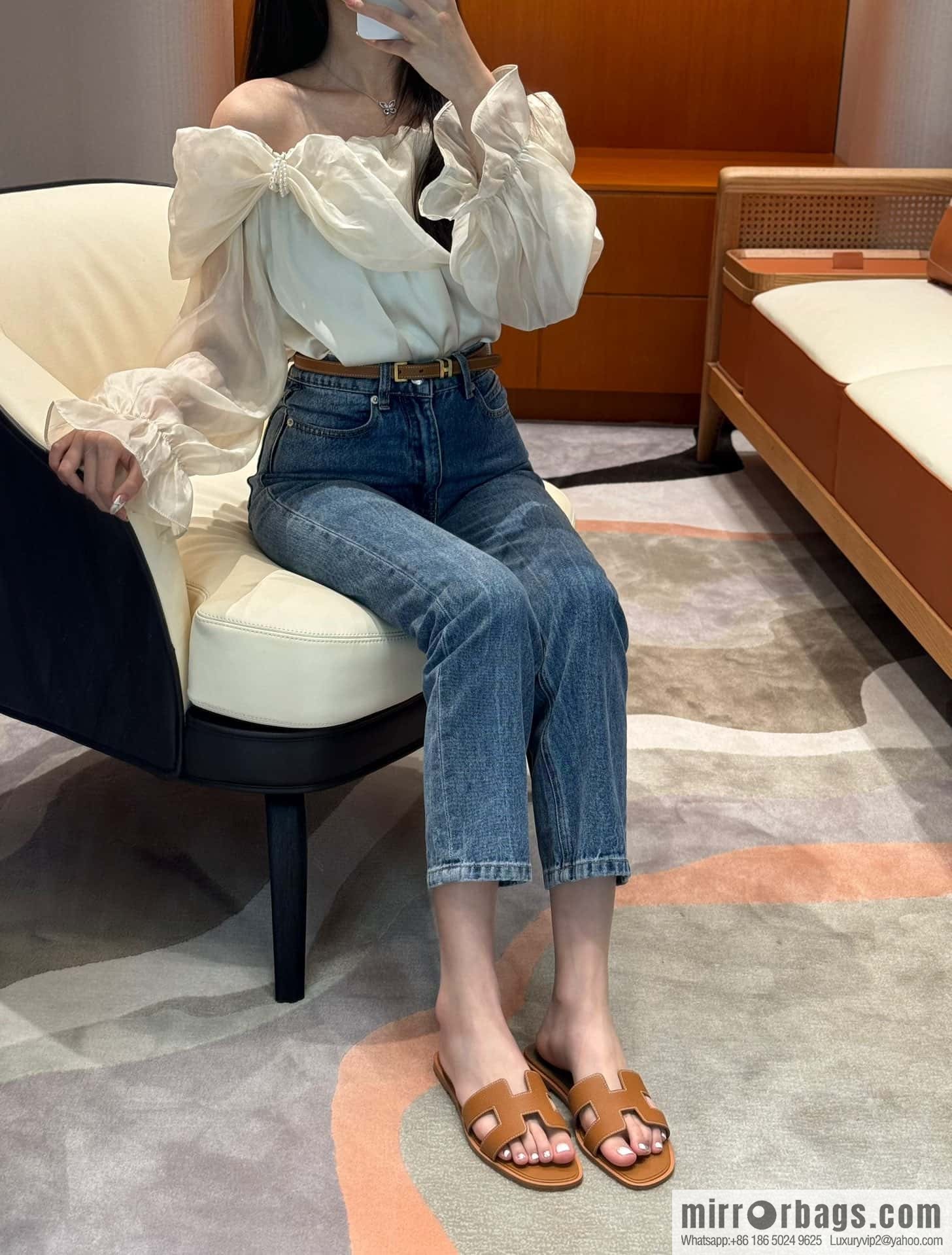 Hermès slippers