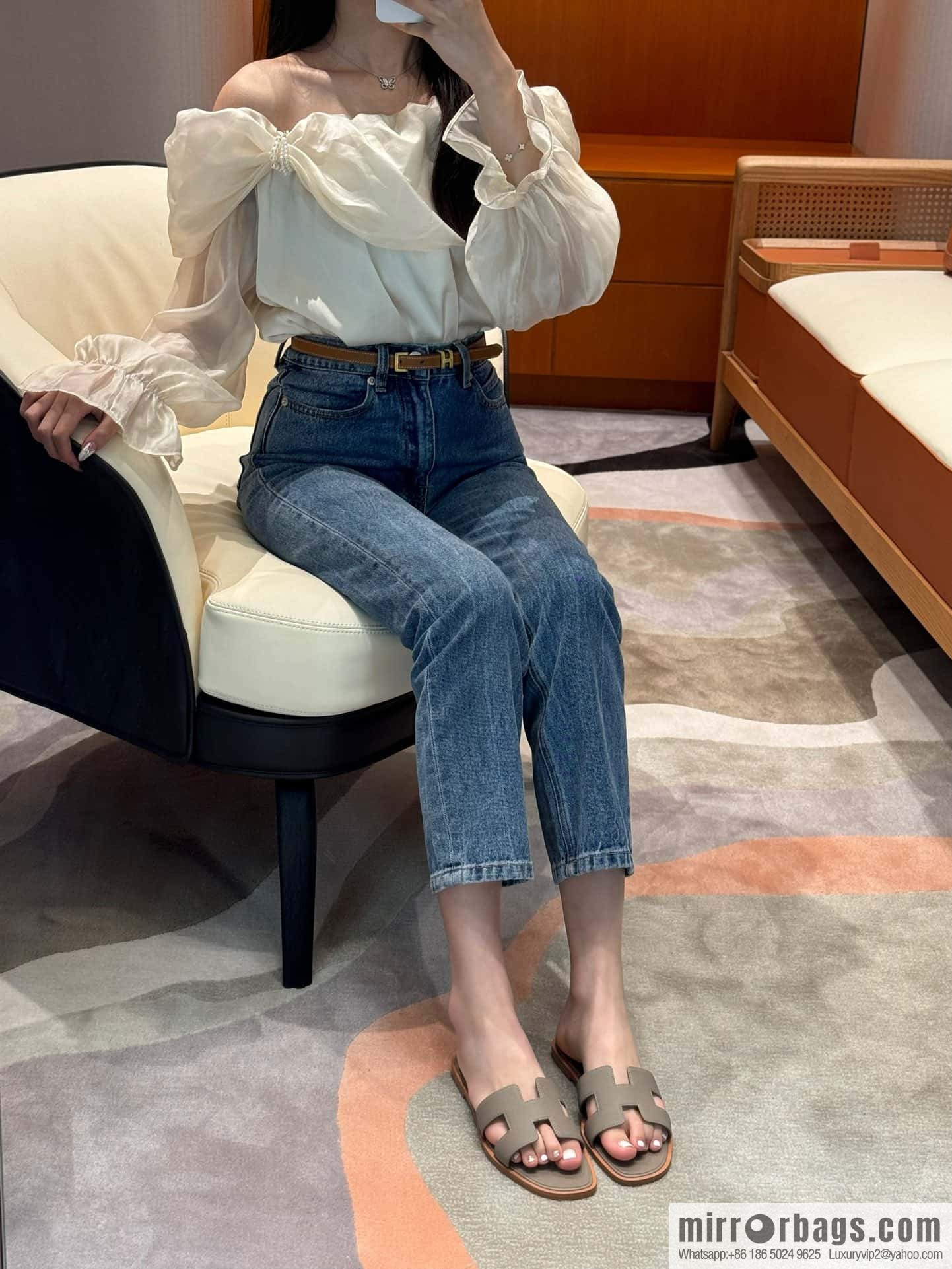 Hermès slippers
