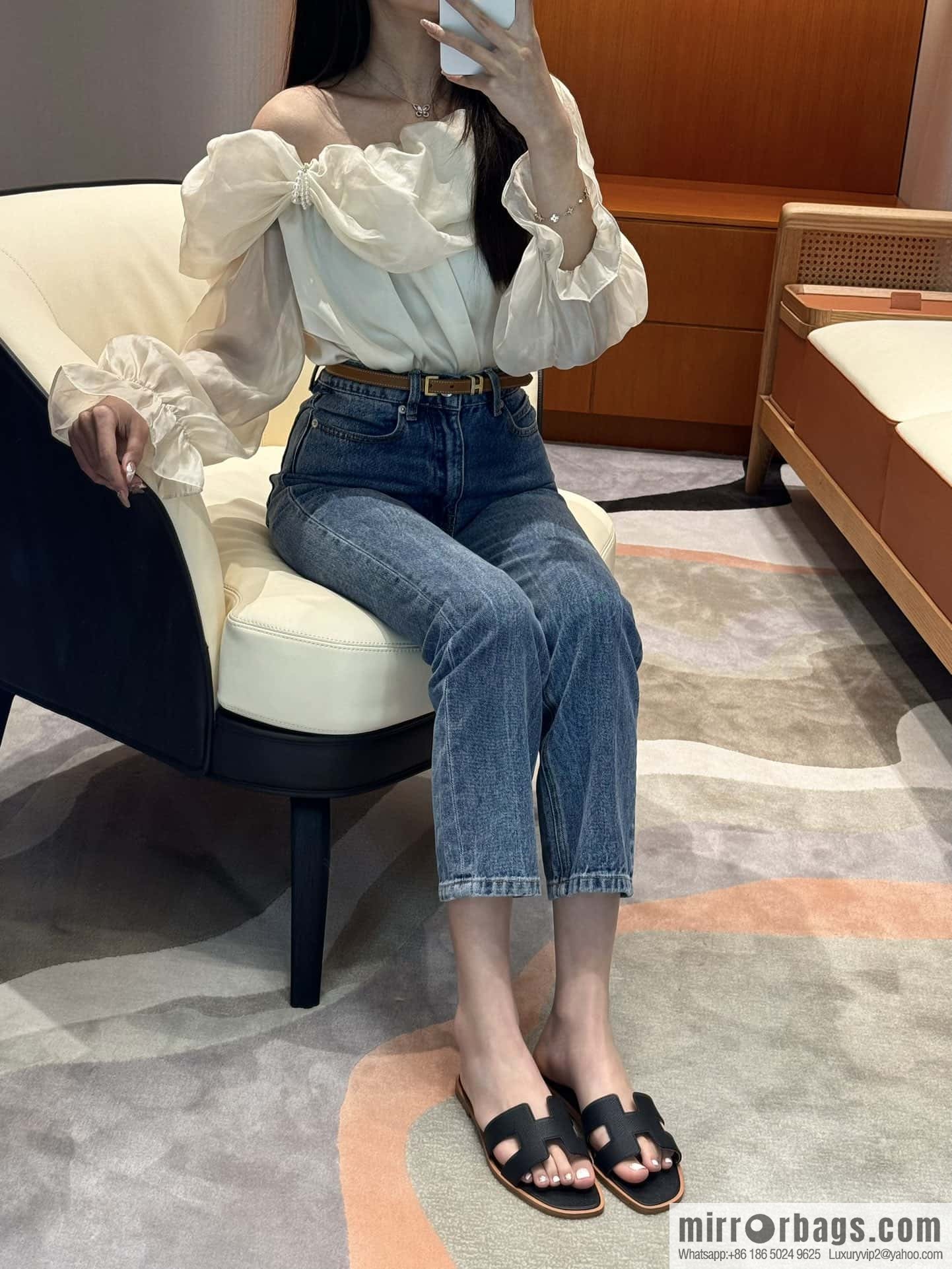 Hermès slippers