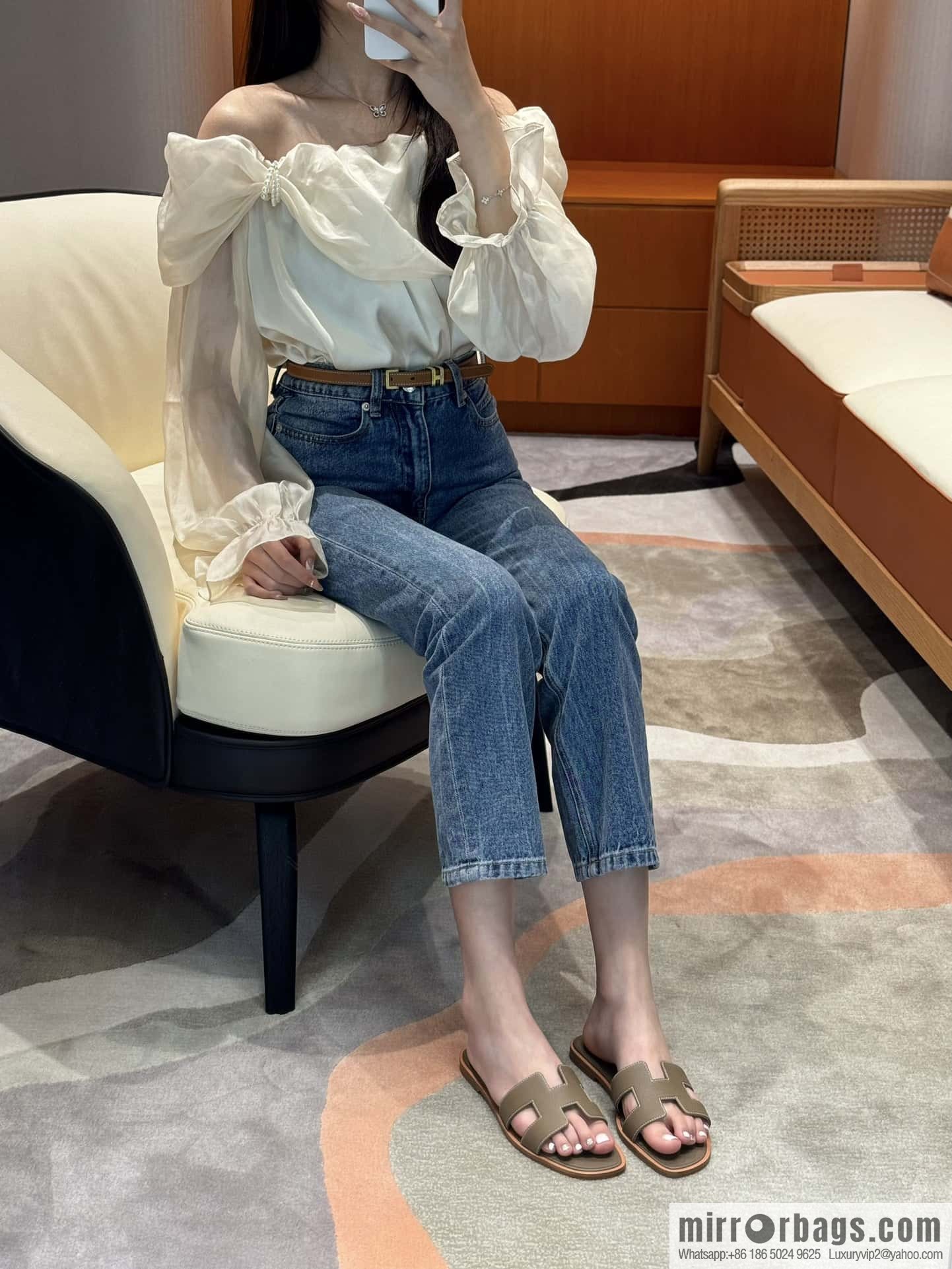 Hermès slippers