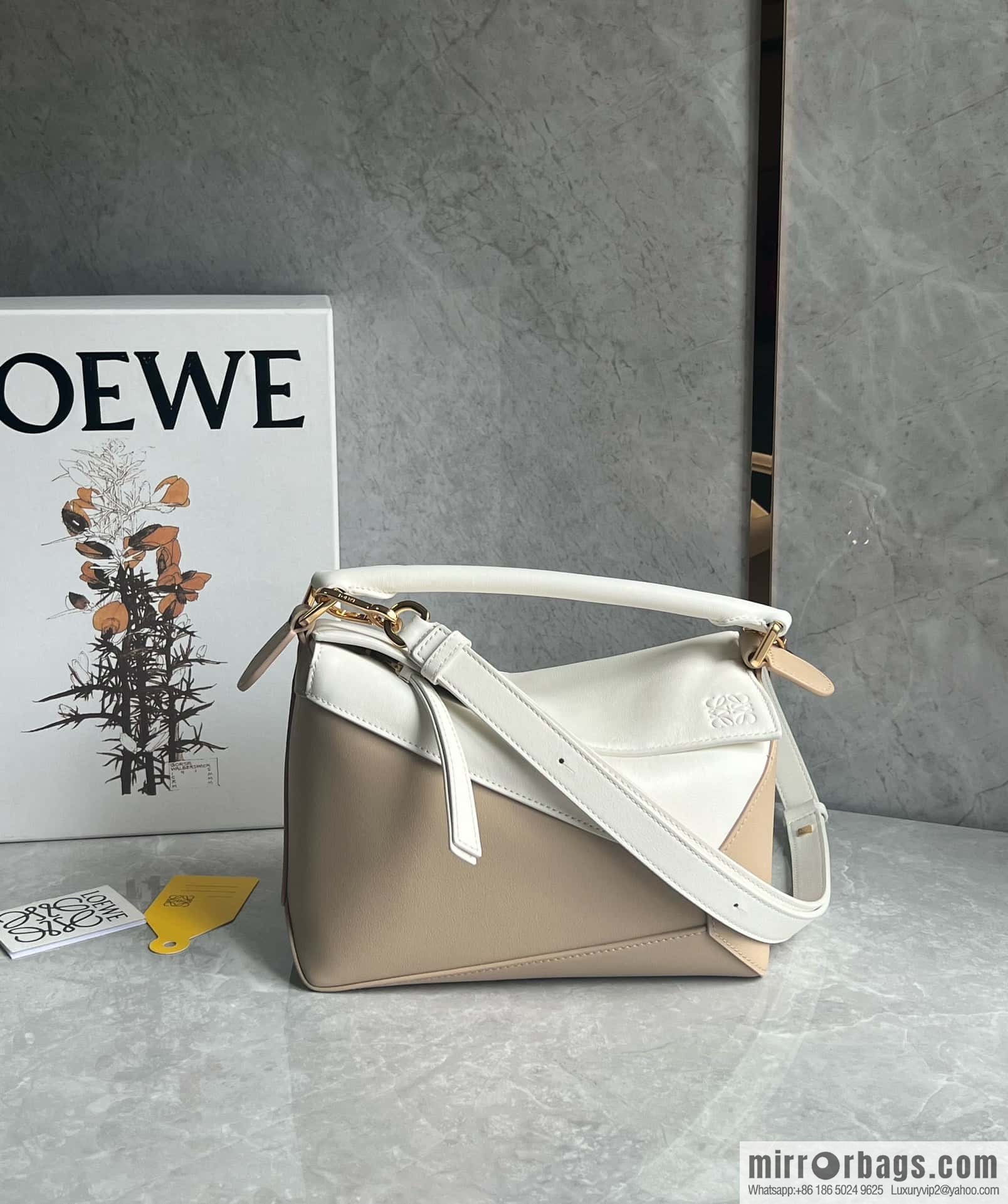 LOEWE latest practice puzzle milk white spell 0681