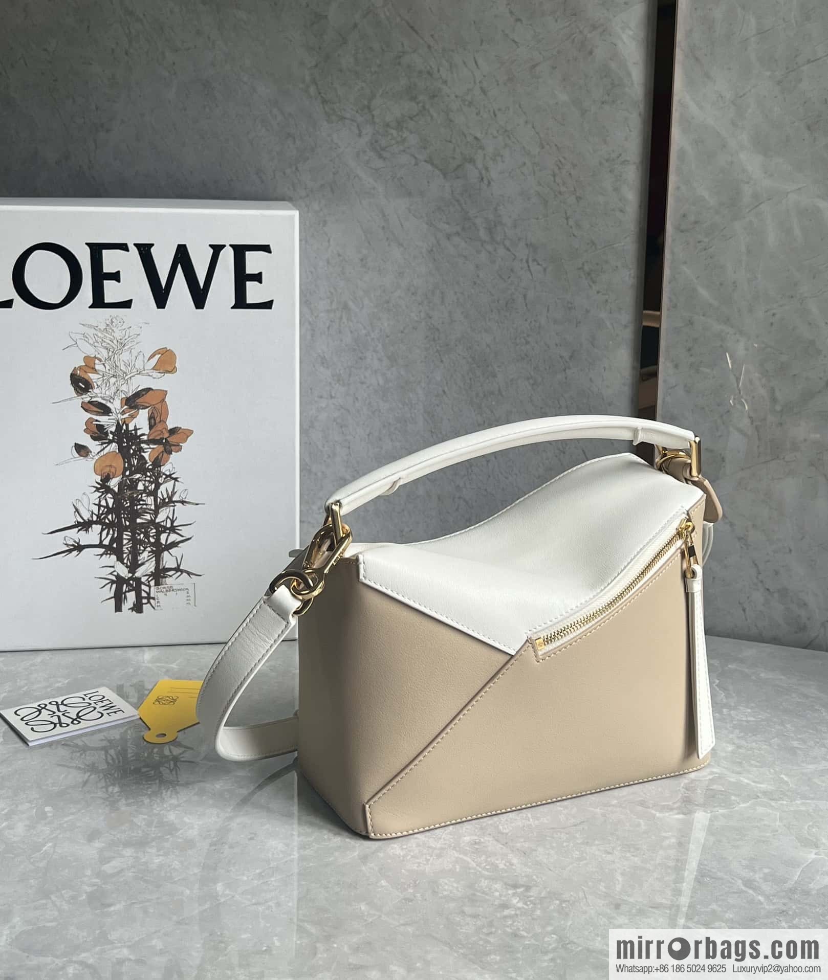 LOEWE latest practice puzzle milk white spell 0681
