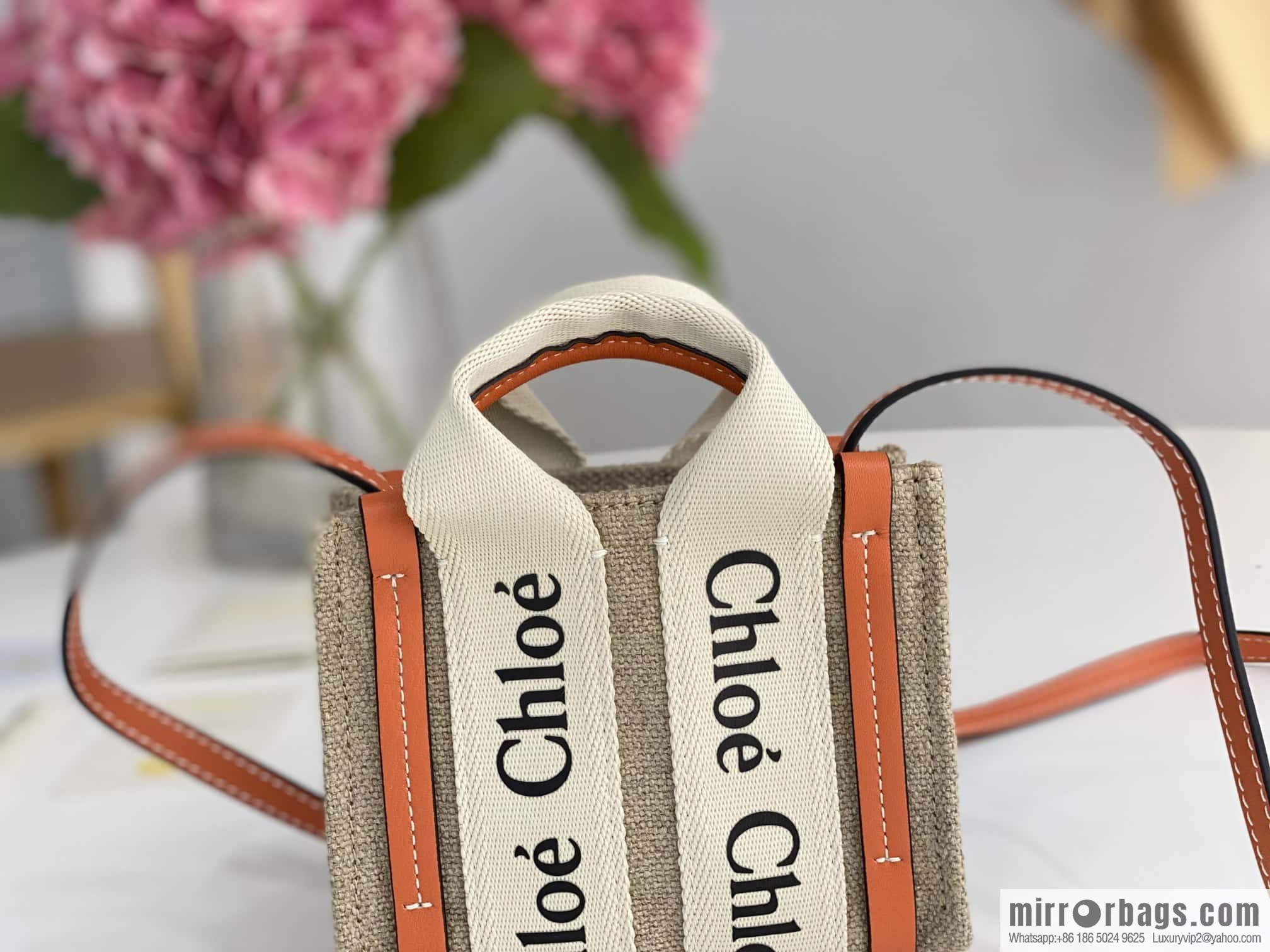 Chloe Nano - Super mini bag 14CM orange