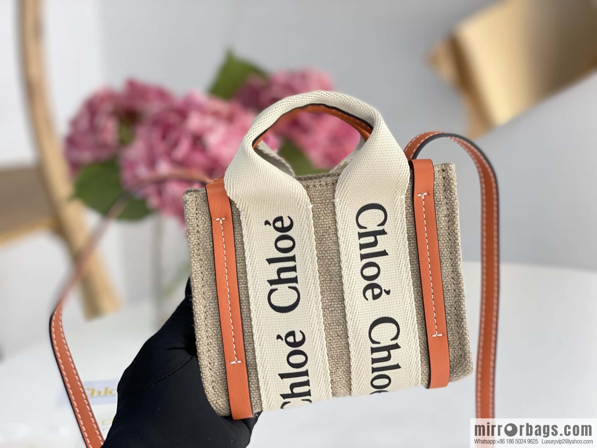 Chloe Nano - Super mini bag 14CM orange