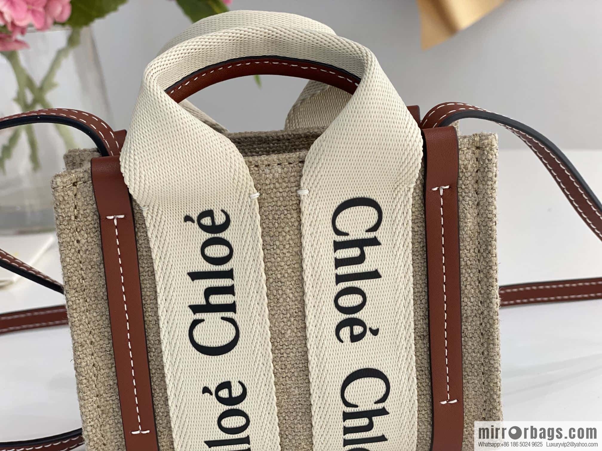 Chloe Nano - Super mini bag 14CM brown
