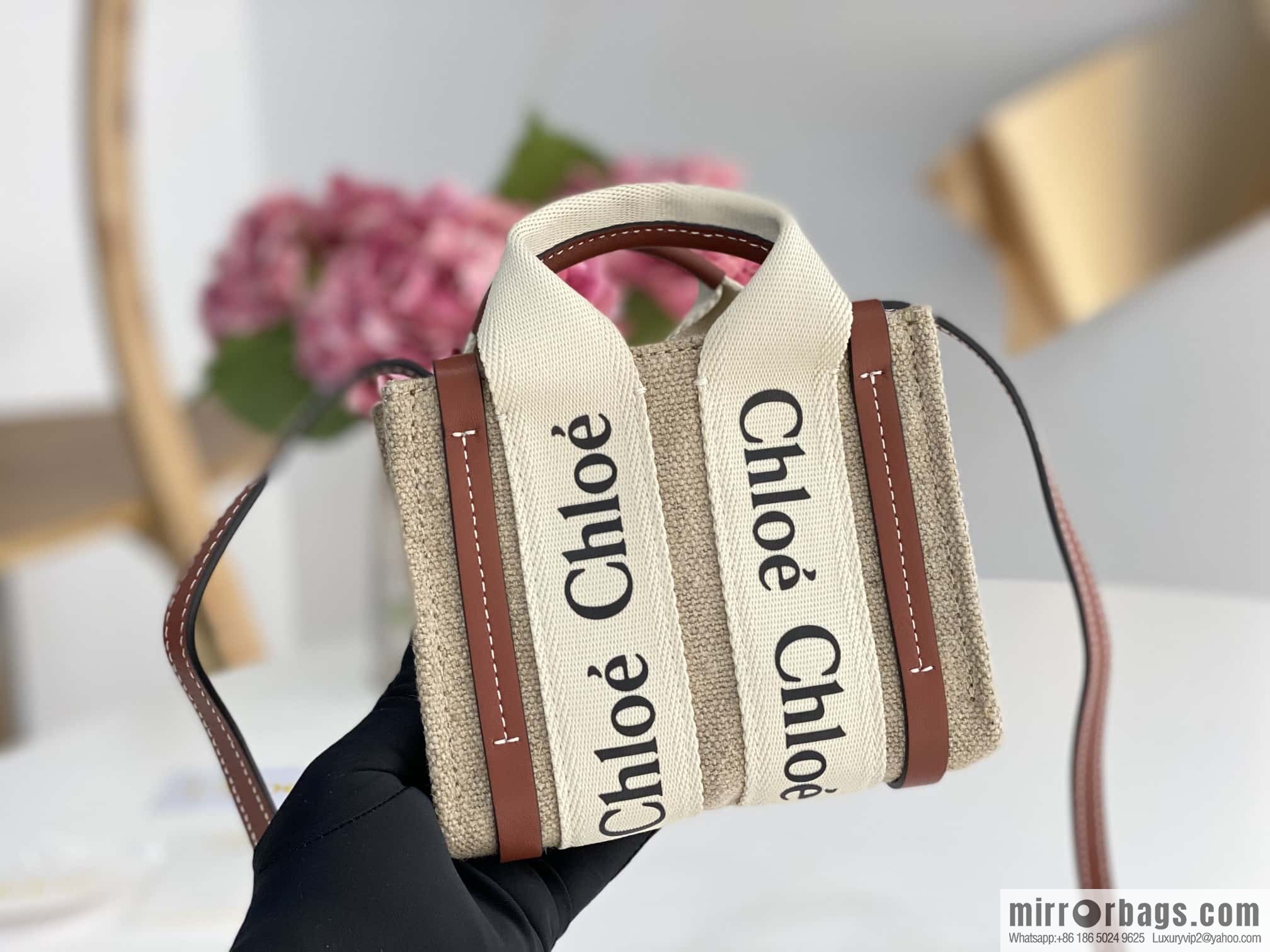 Chloe Nano - Super mini bag 14CM brown