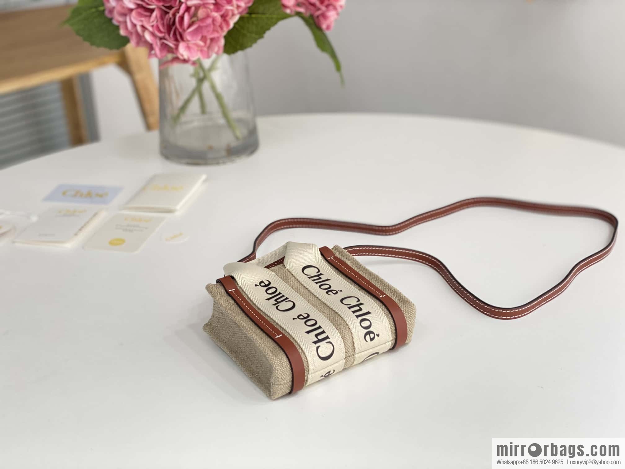 Chloe Nano - Super mini bag 14CM brown