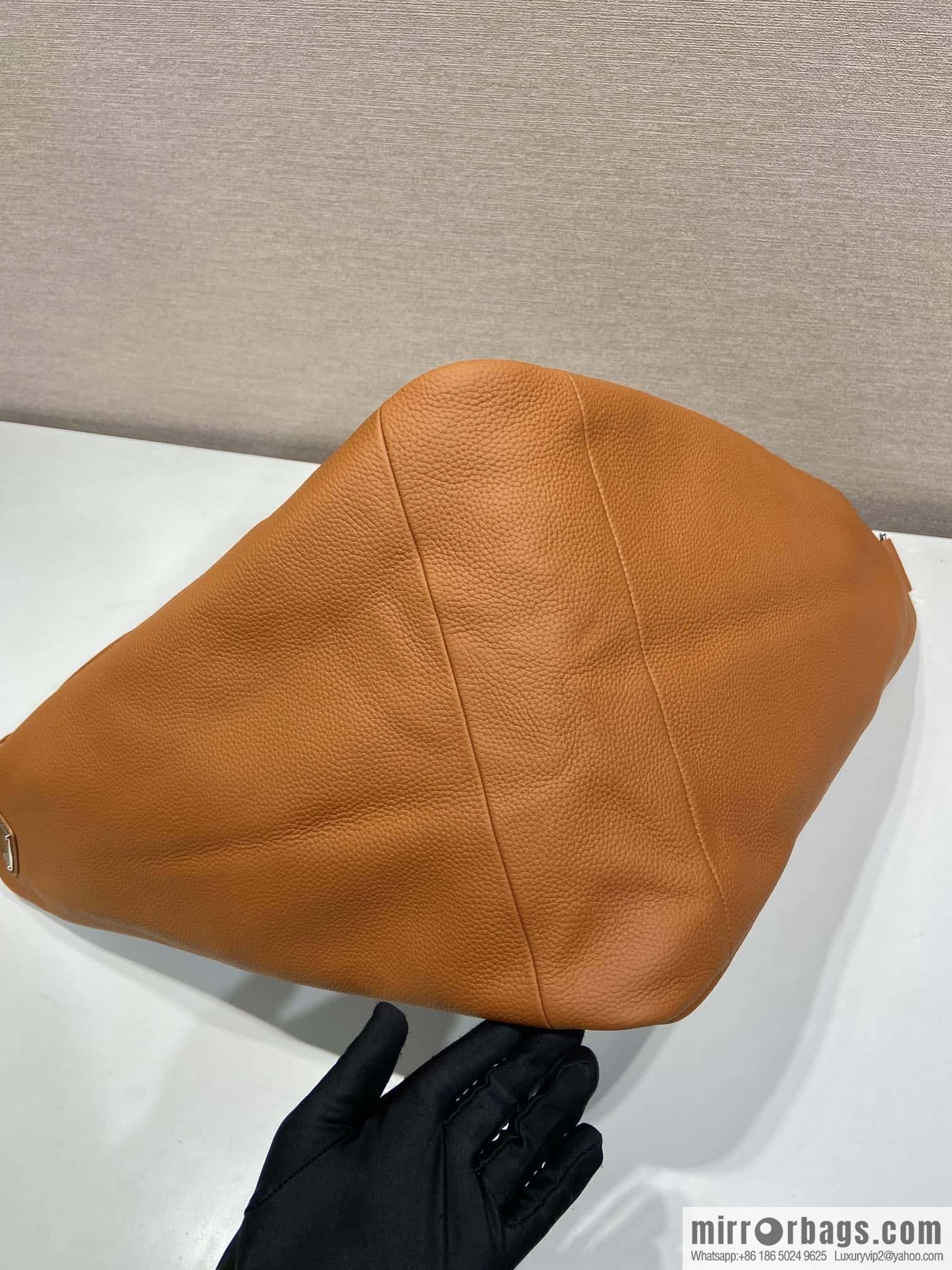 PRADA 👏 full leather big triangle bag 👏 2VY007 new color👍👍
