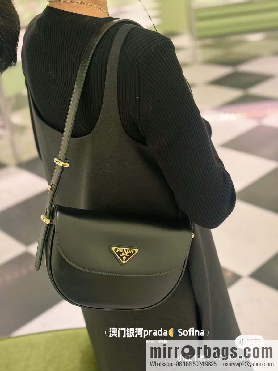 PRADA 🎉 new 🎉 1BD365 double shoulder strap 👏👏 black