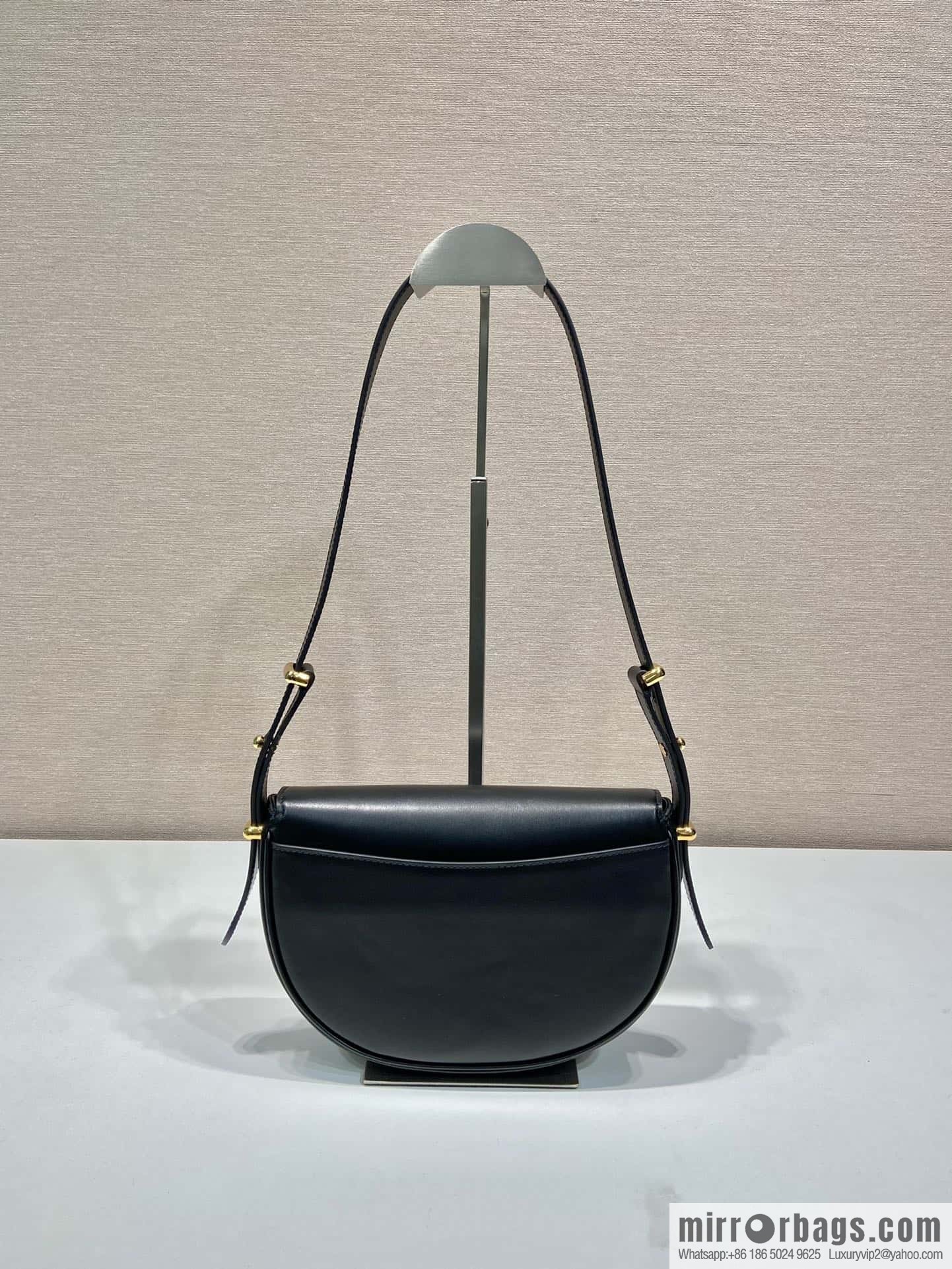 PRADA 🎉 new 🎉 1BD365 double shoulder strap 👏👏 black