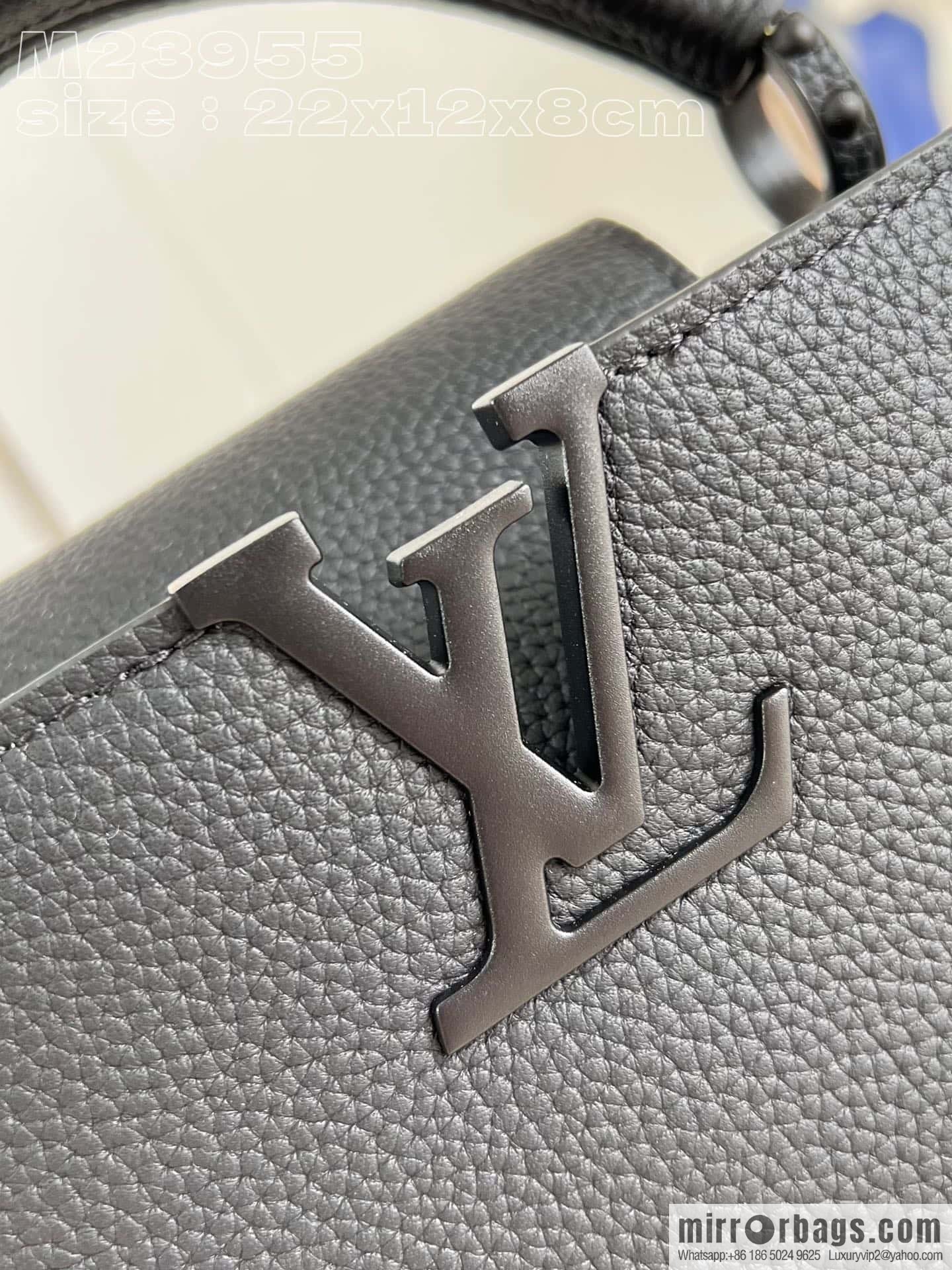 LV M23955 CAPUCINES EAST WEST mini handbag