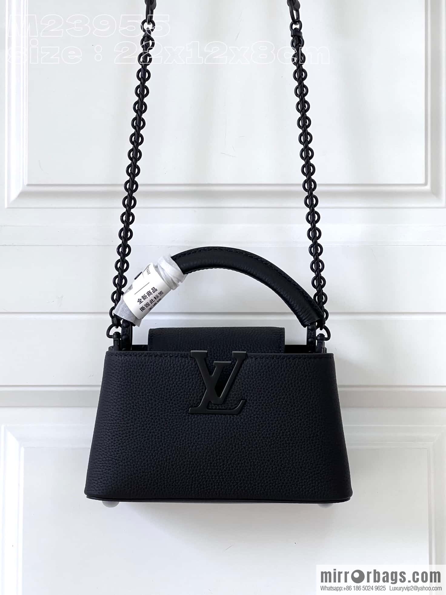 LV M23955 CAPUCINES EAST WEST mini handbag