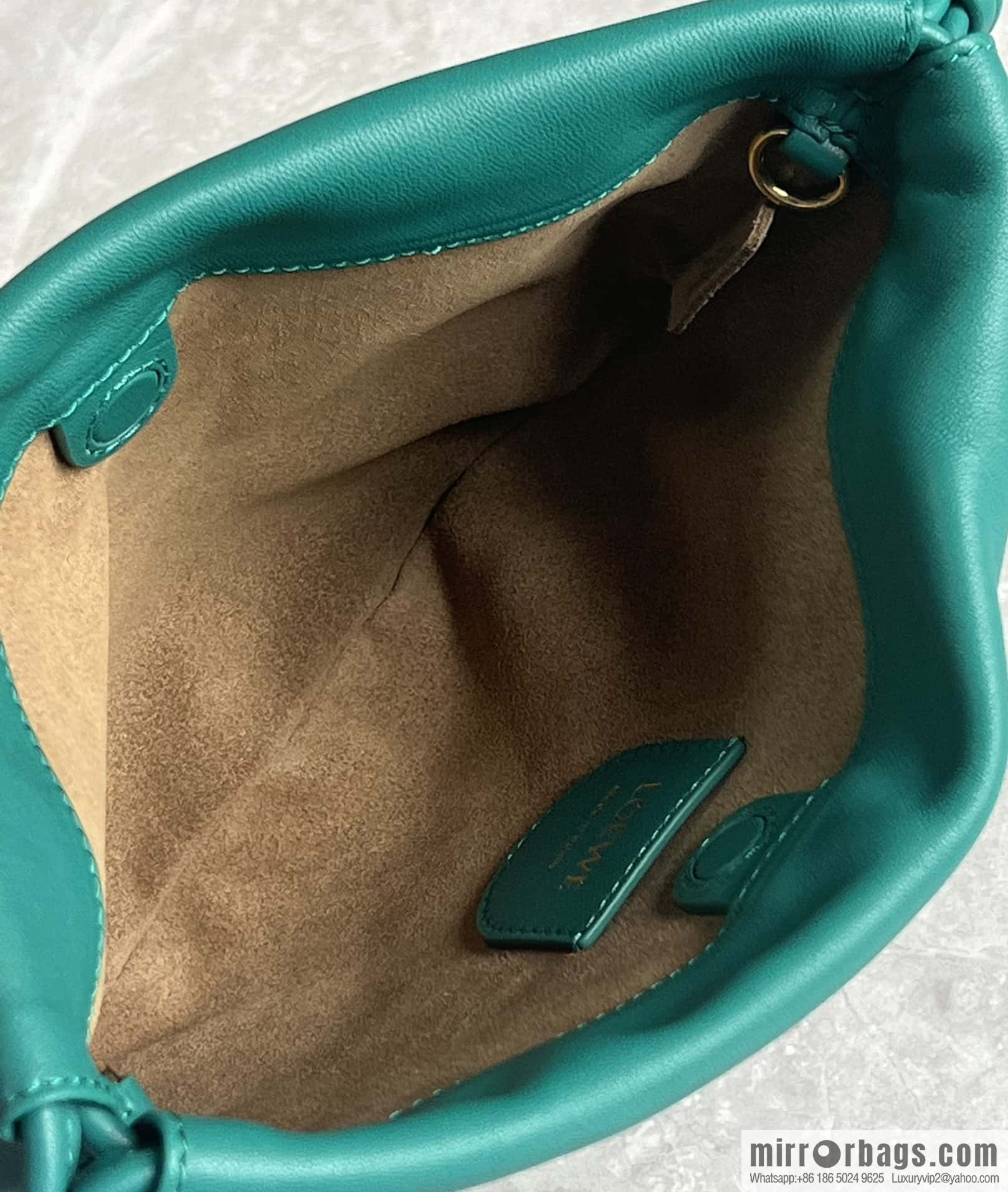 LOEWE new small purse lucky bag 0805 jadeite green 23CM