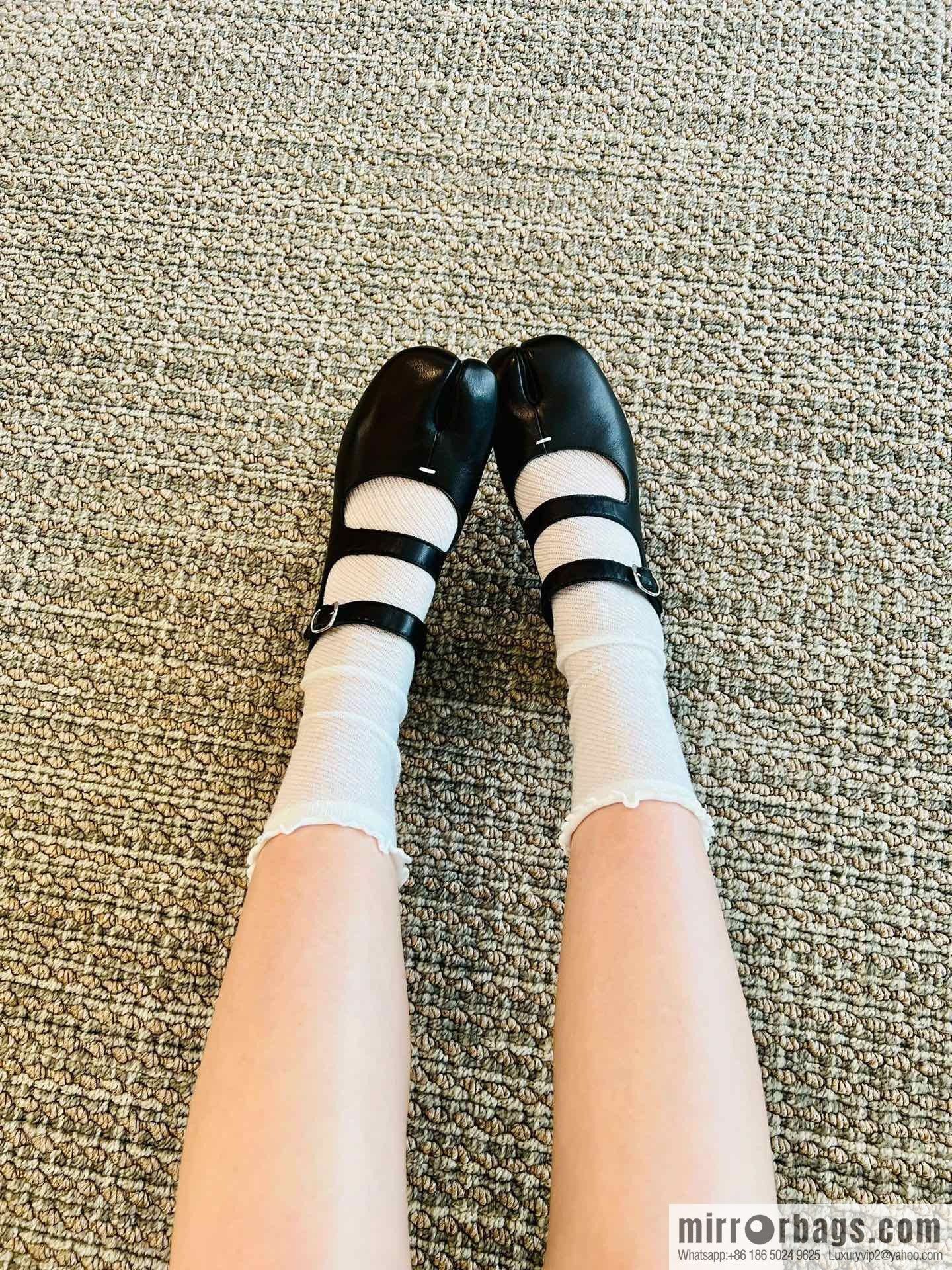 𝐌𝐚𝐢𝐬𝐨𝐧𝐌𝐚𝐫𝐠𝐢𝐞𝐥𝐚|| Margiela Split-toed Ballet Shoes