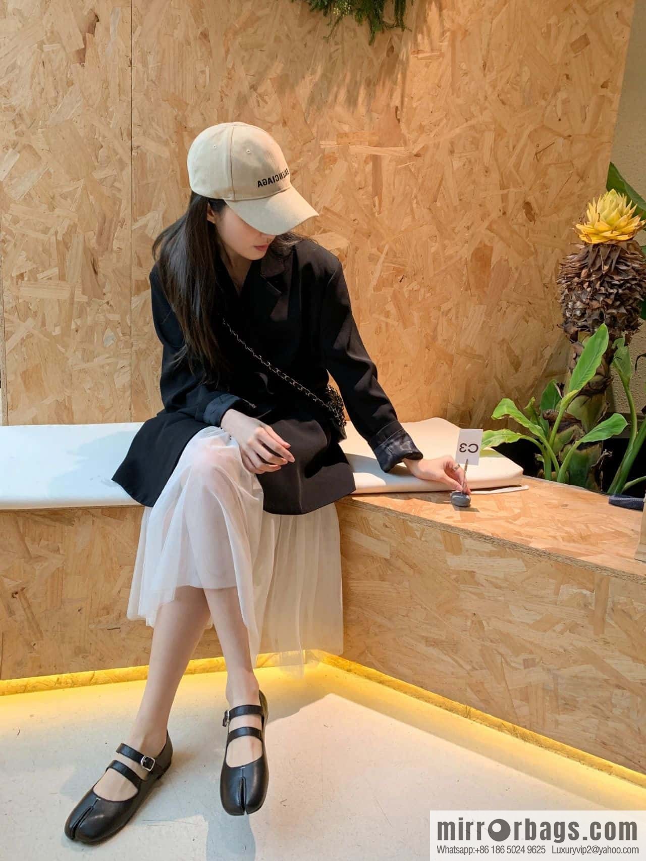 𝐌𝐚𝐢𝐬𝐨𝐧𝐌𝐚𝐫𝐠𝐢𝐞𝐥𝐚|| Margiela Split-toed Ballet Shoes