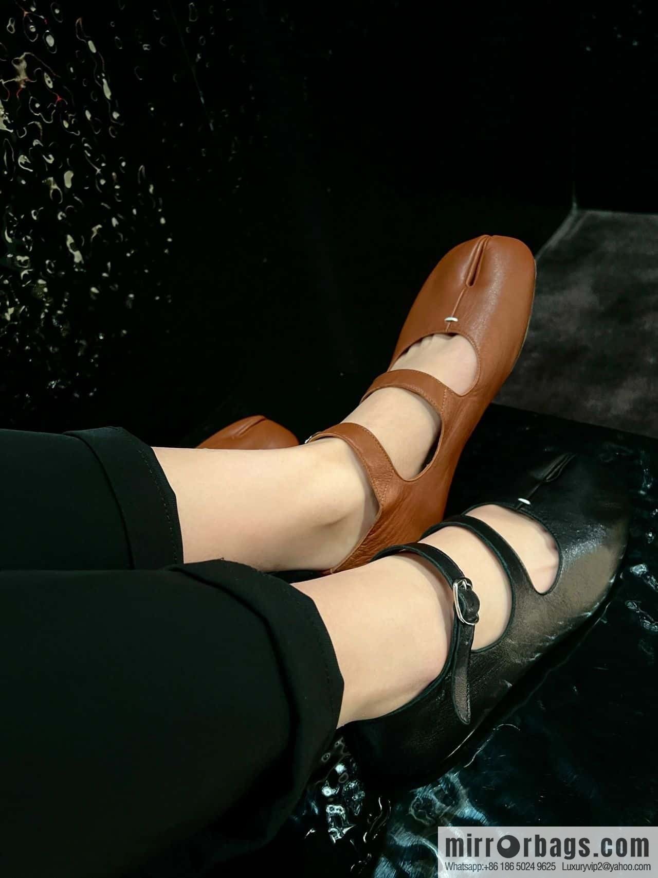 𝐌𝐚𝐢𝐬𝐨𝐧𝐌𝐚𝐫𝐠𝐢𝐞𝐥𝐚|| Margiela Split-toed Ballet Shoes