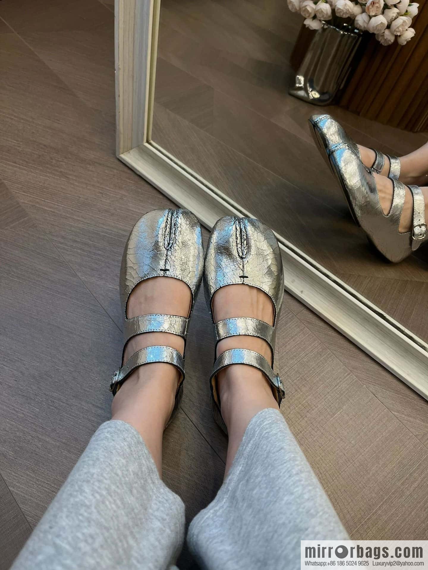 𝐌𝐚𝐢𝐬𝐨𝐧𝐌𝐚𝐫𝐠𝐢𝐞𝐥𝐚|| Margiela Split-toed Ballet Shoes