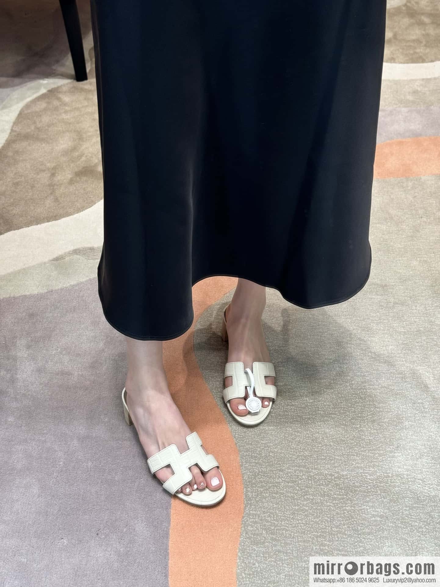 Hermès Crocodile 🐊 slippers
