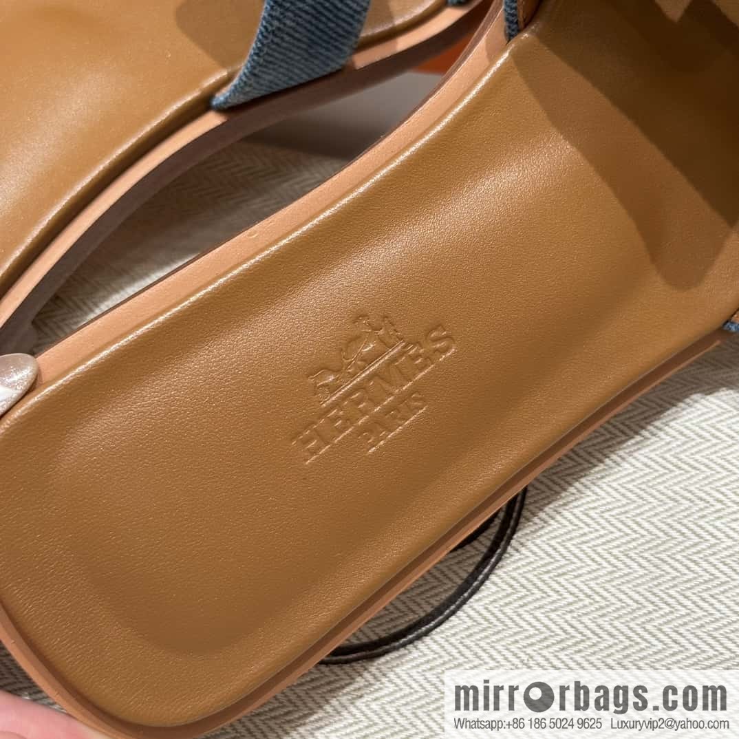 Hermès H slippers