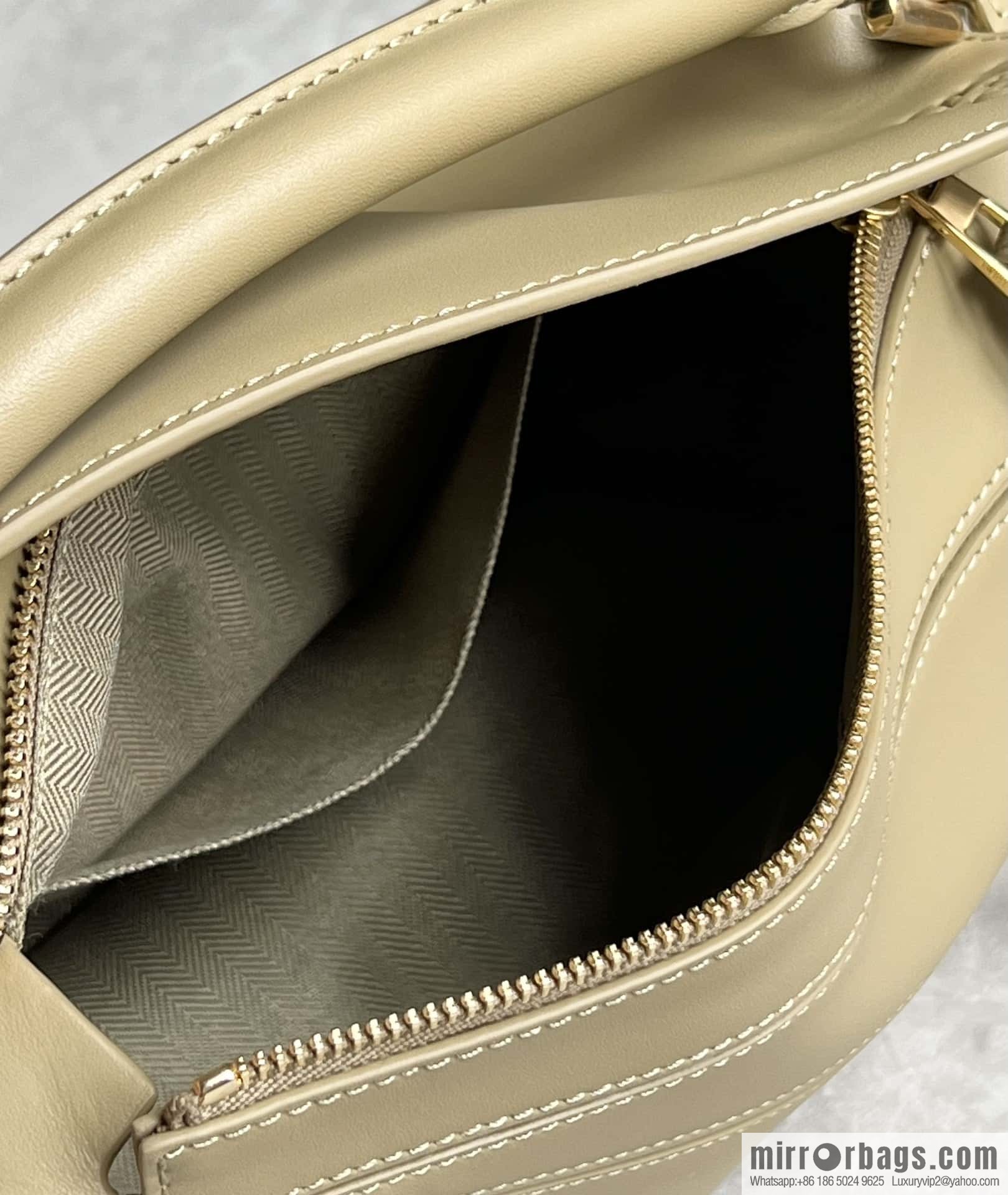 LOEWE satin leather ➕ Anagram embroidery shoulder strap puzzle geometric pack 0189 clay green
