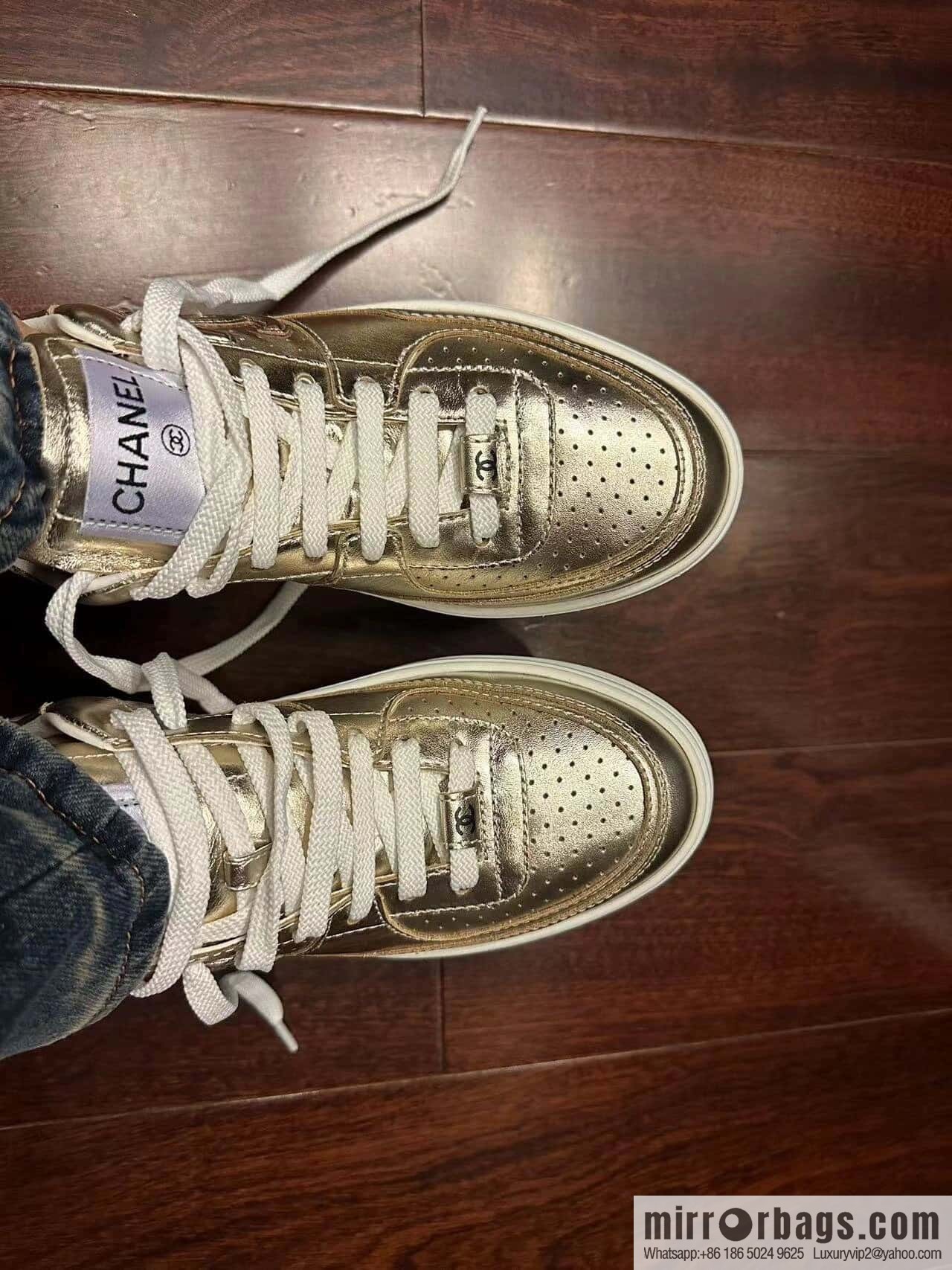 CHANEL Xiaoxiang Air Force One Pair of C Casual Sports Board Shoes