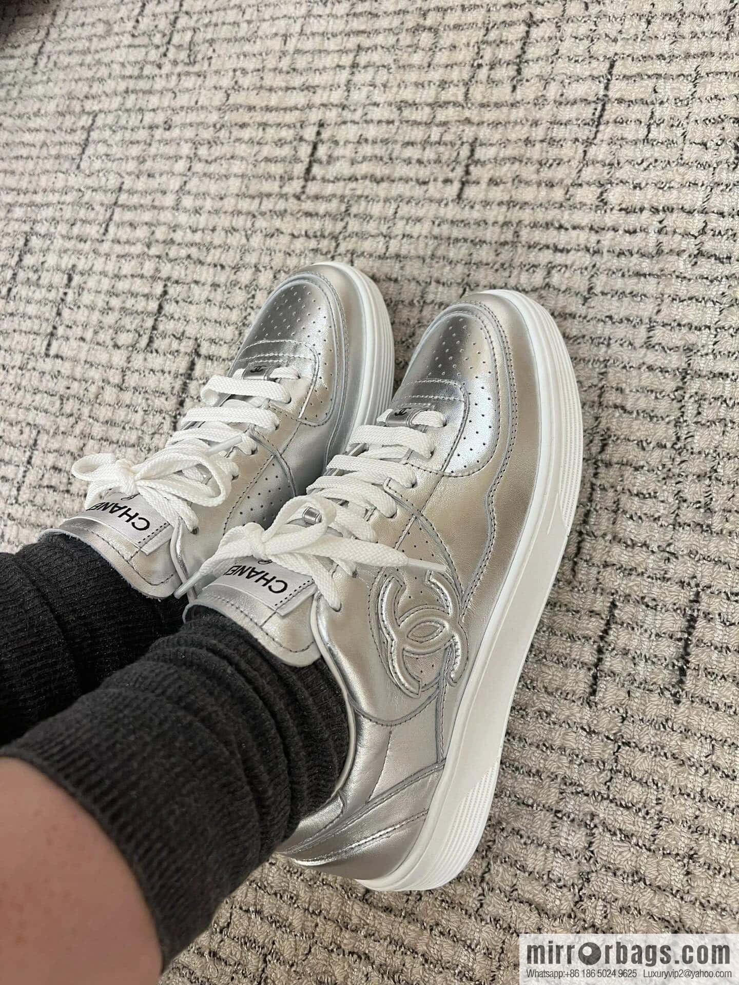 CHANEL Xiaoxiang Air Force One Pair of C Casual Sports Board Shoes