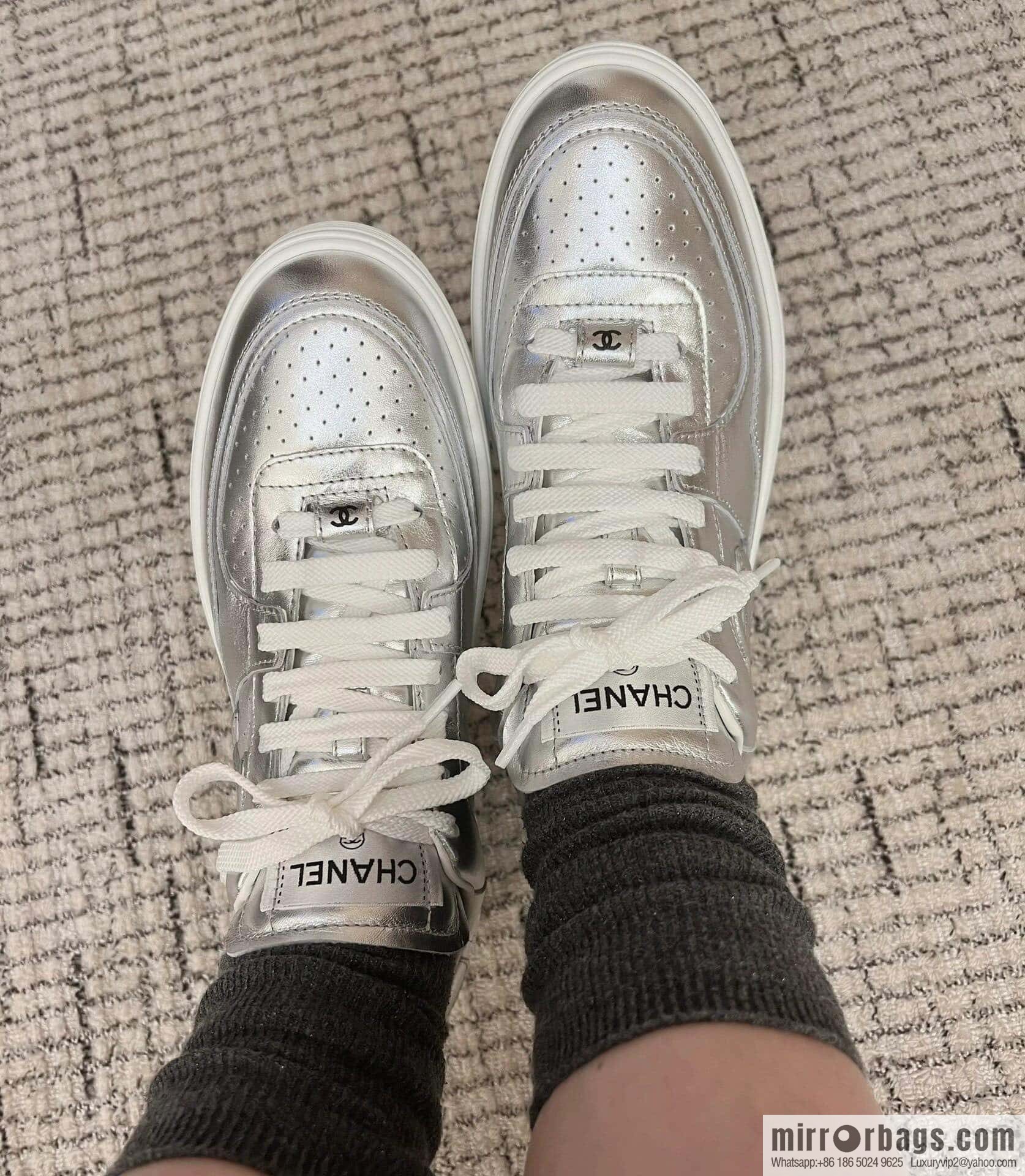CHANEL Xiaoxiang Air Force One Pair of C Casual Sports Board Shoes