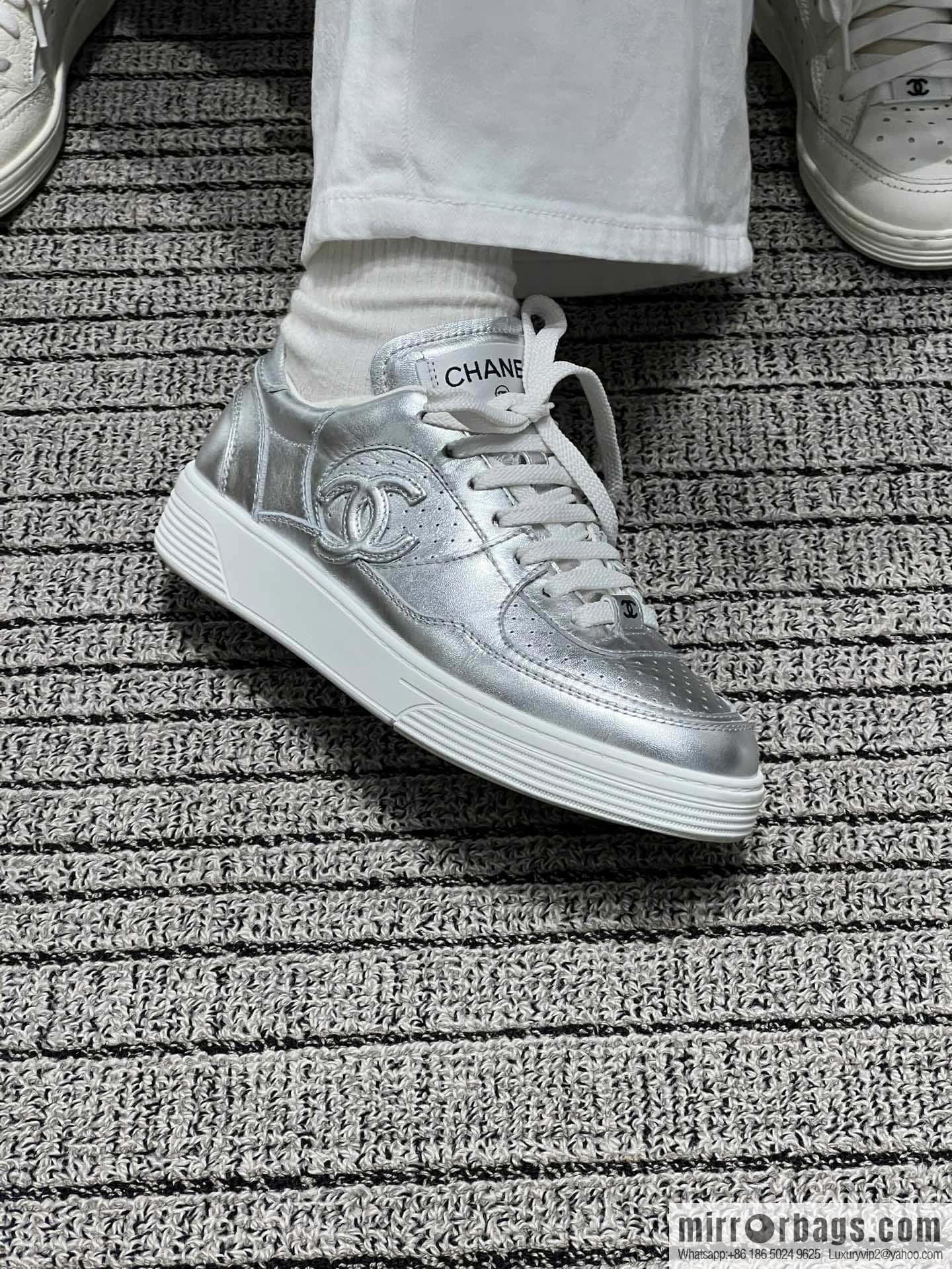 CHANEL Xiaoxiang Air Force One Pair of C Casual Sports Board Shoes
