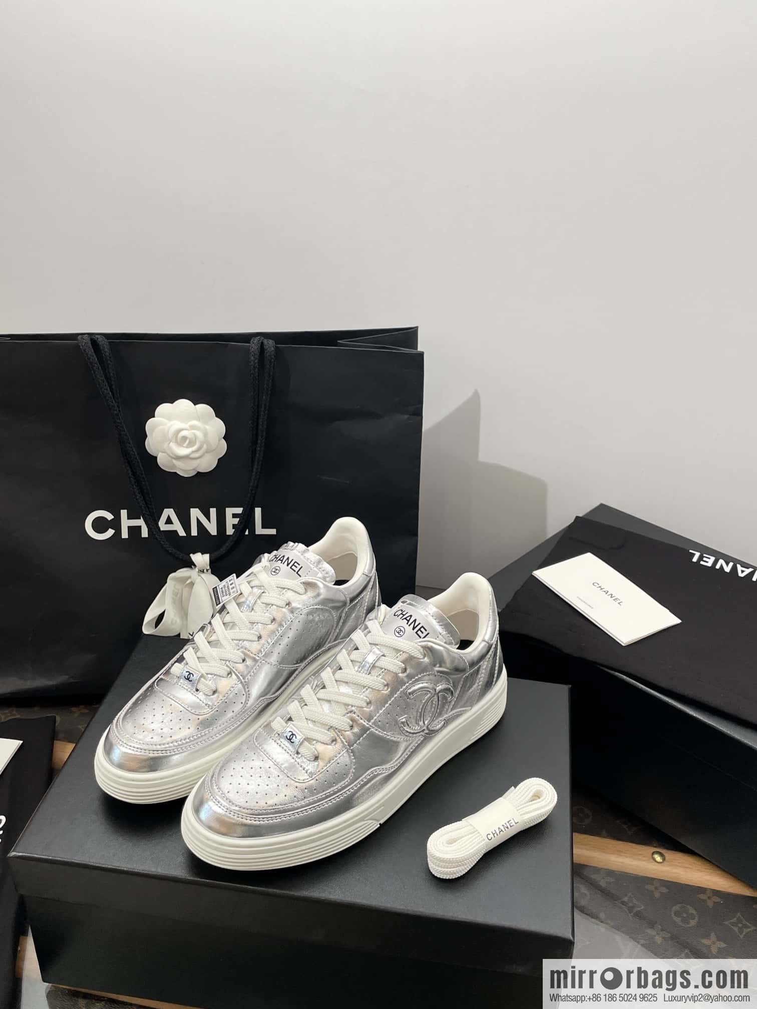 CHANEL Xiaoxiang Air Force One Pair of C Casual Sports Board Shoes