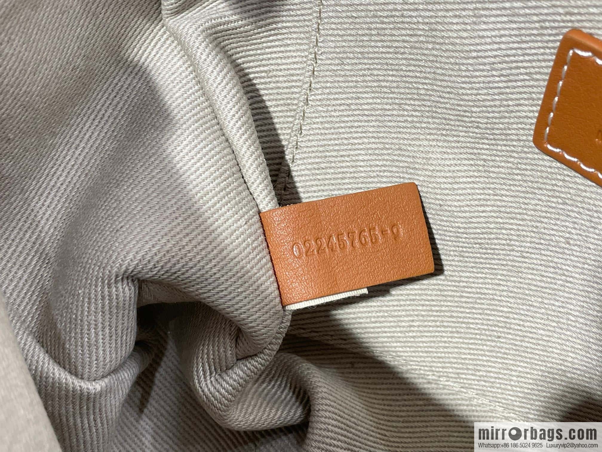 Chloe Woody Linen with Pitot Bag, Orange Small 26CM