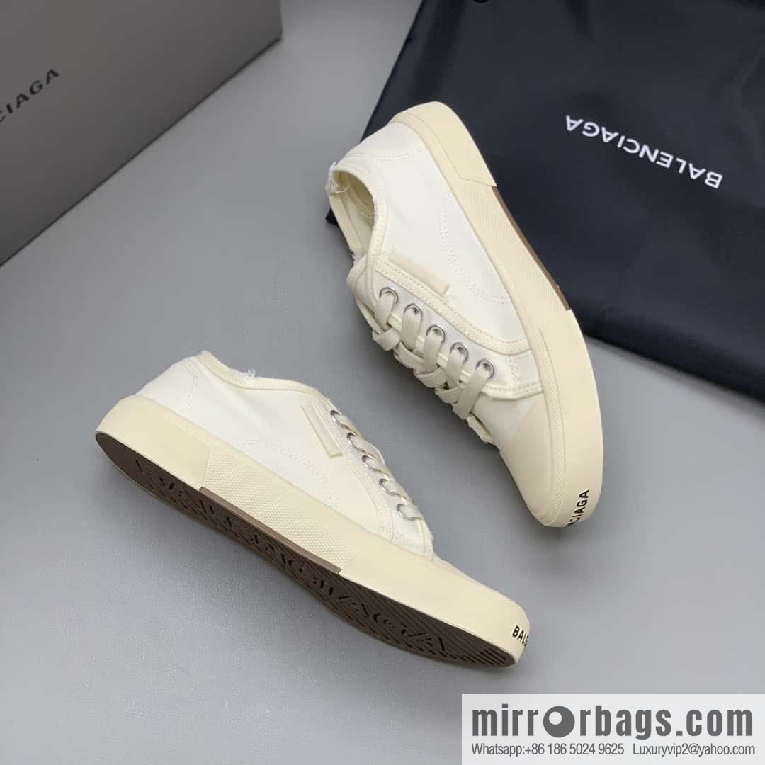 BALENCIAGA Balenciaga ✨ Paris Couple Canvas Shoes
