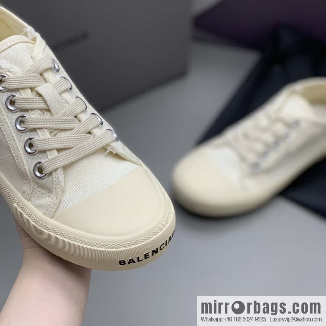 BALENCIAGA Balenciaga ✨ Paris Couple Canvas Shoes