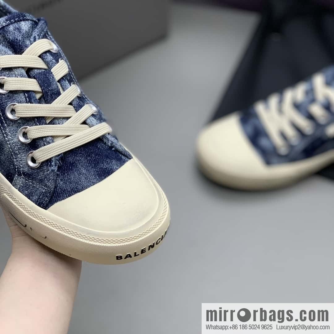 BALENCIAGA Balenciaga ✨ Paris Couple Canvas Shoes