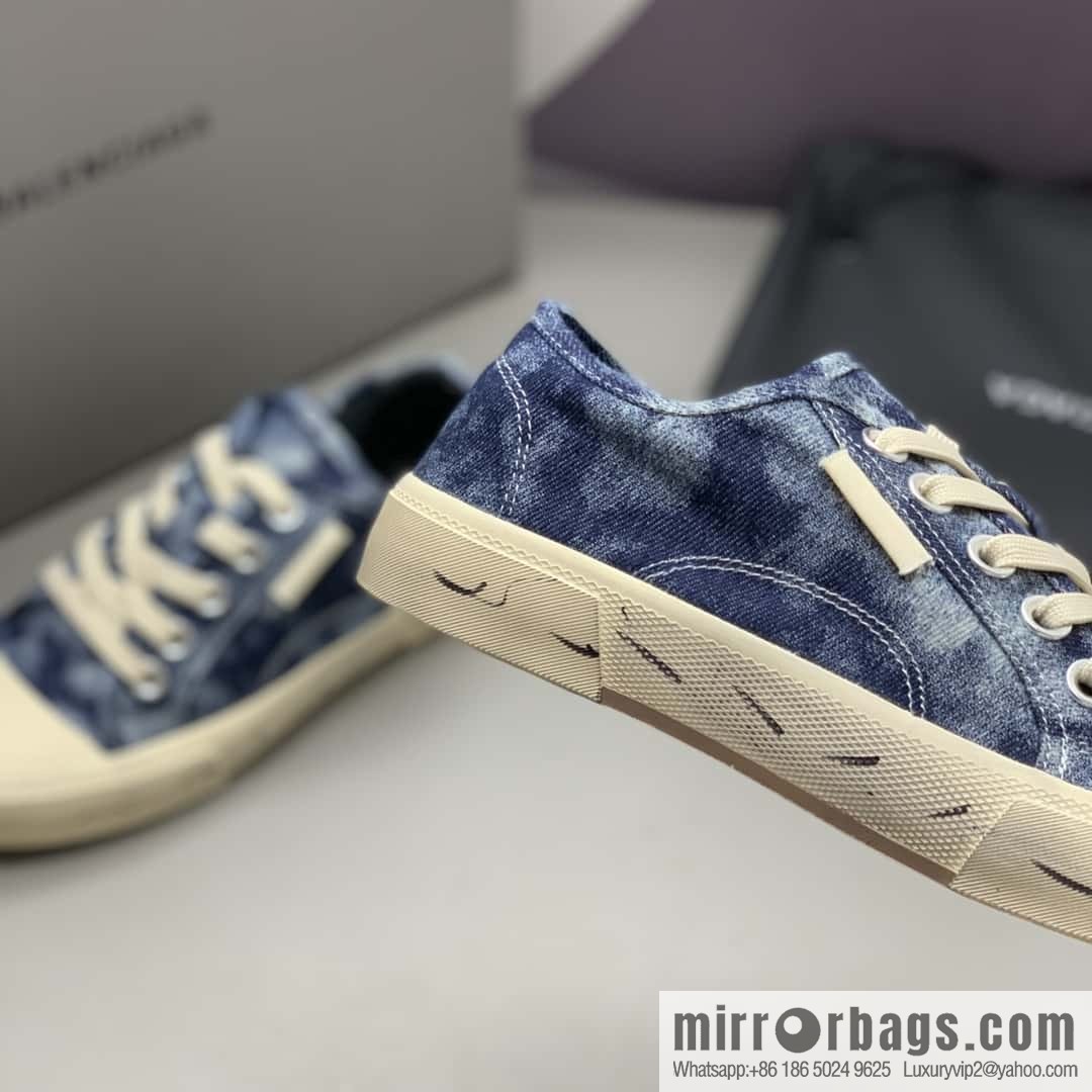 BALENCIAGA Balenciaga ✨ Paris Couple Canvas Shoes