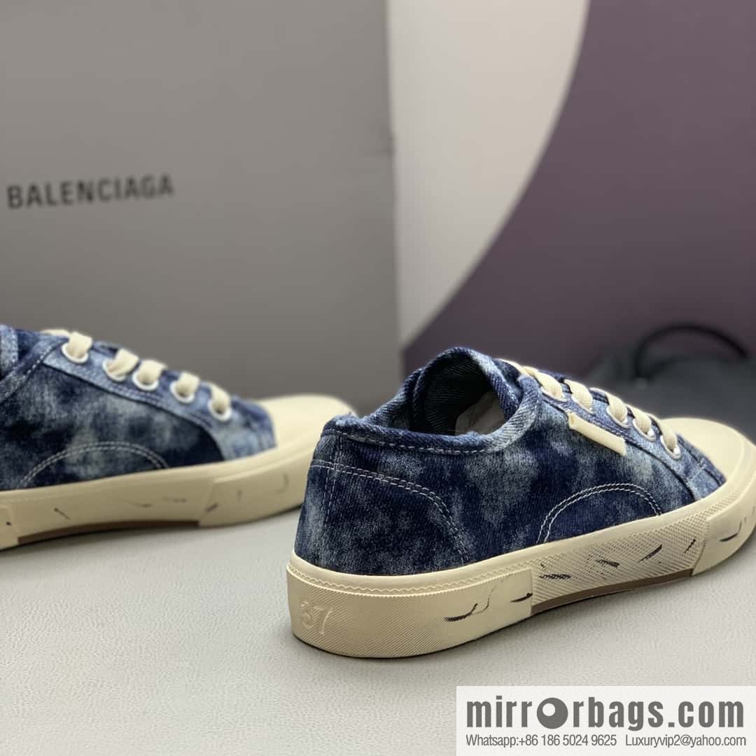 BALENCIAGA Balenciaga ✨ Paris Couple Canvas Shoes