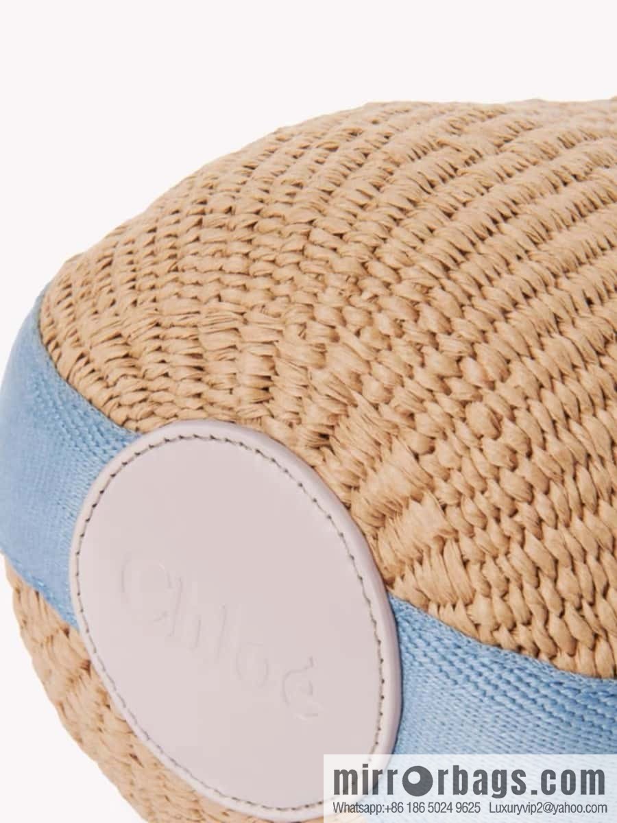 Chloe Woody Straw beach bag/bucket bag new color