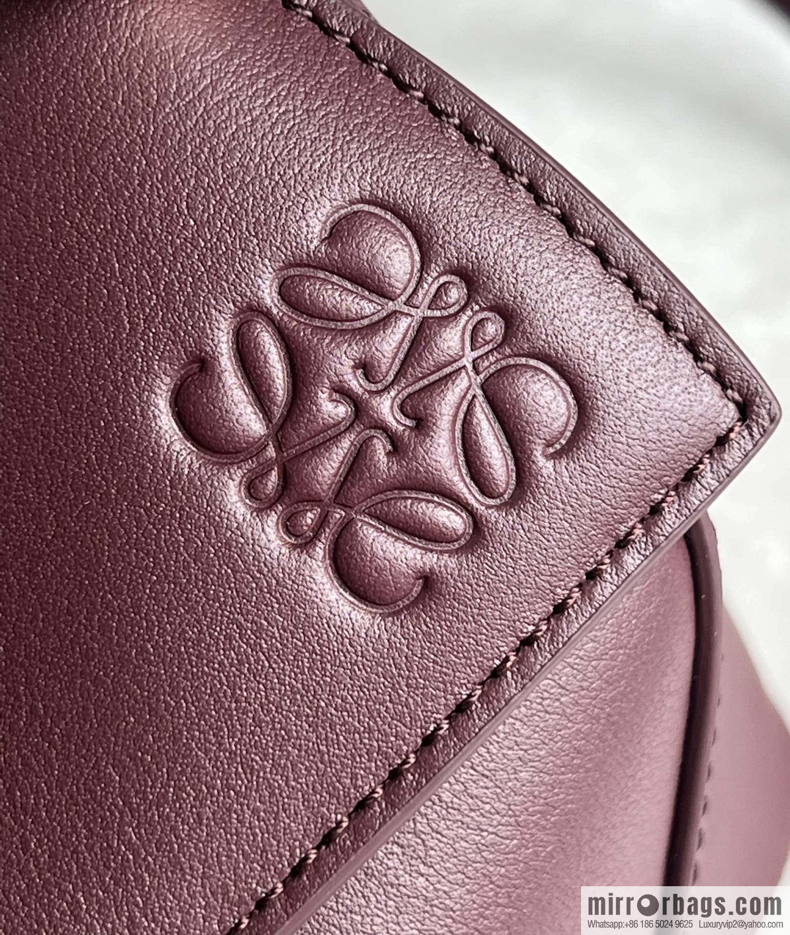 LOEWE latest practice puzzle deep jujube 0681