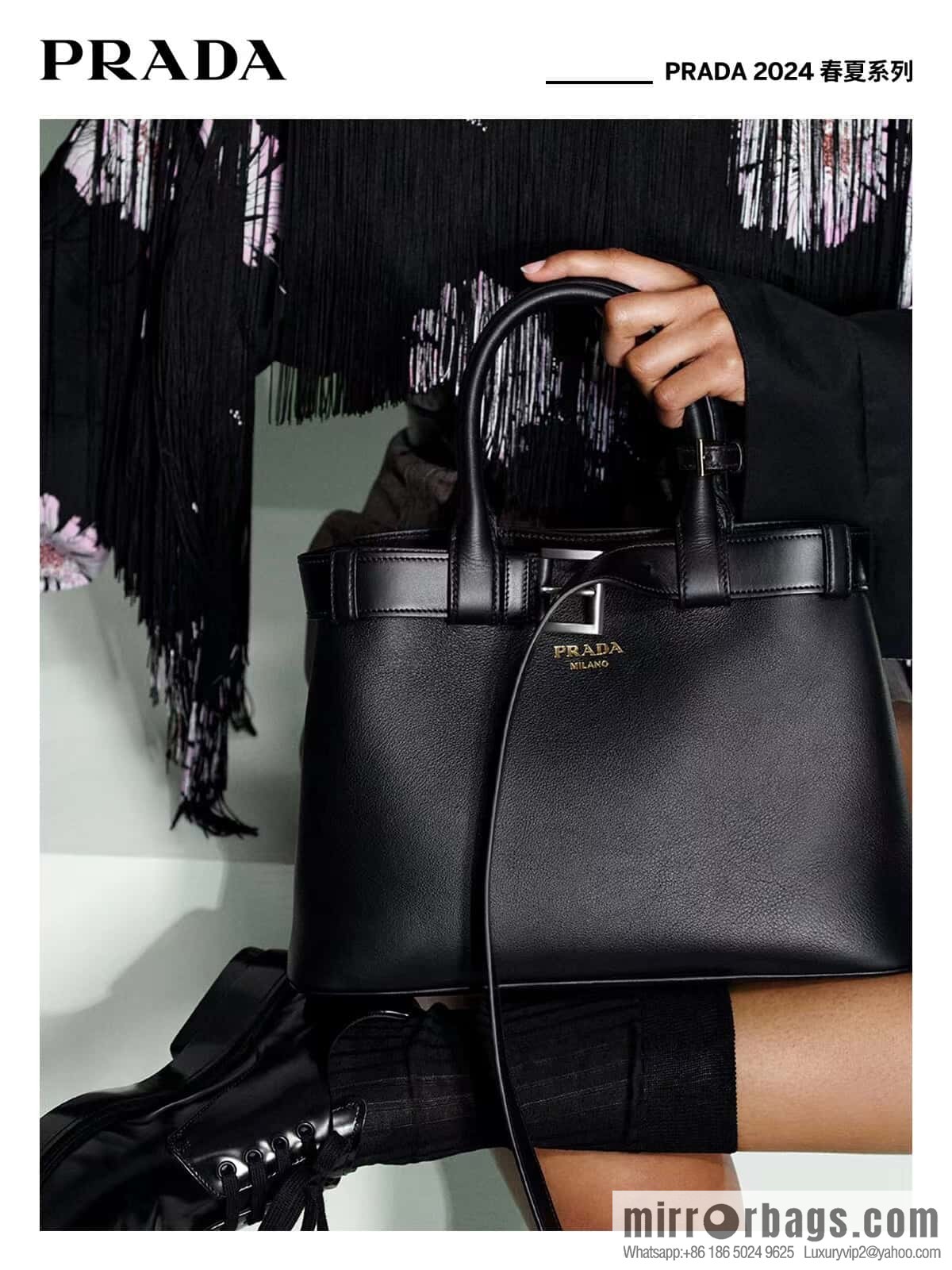 PRADA 🎉 new women's bag 🎉 1BA434S