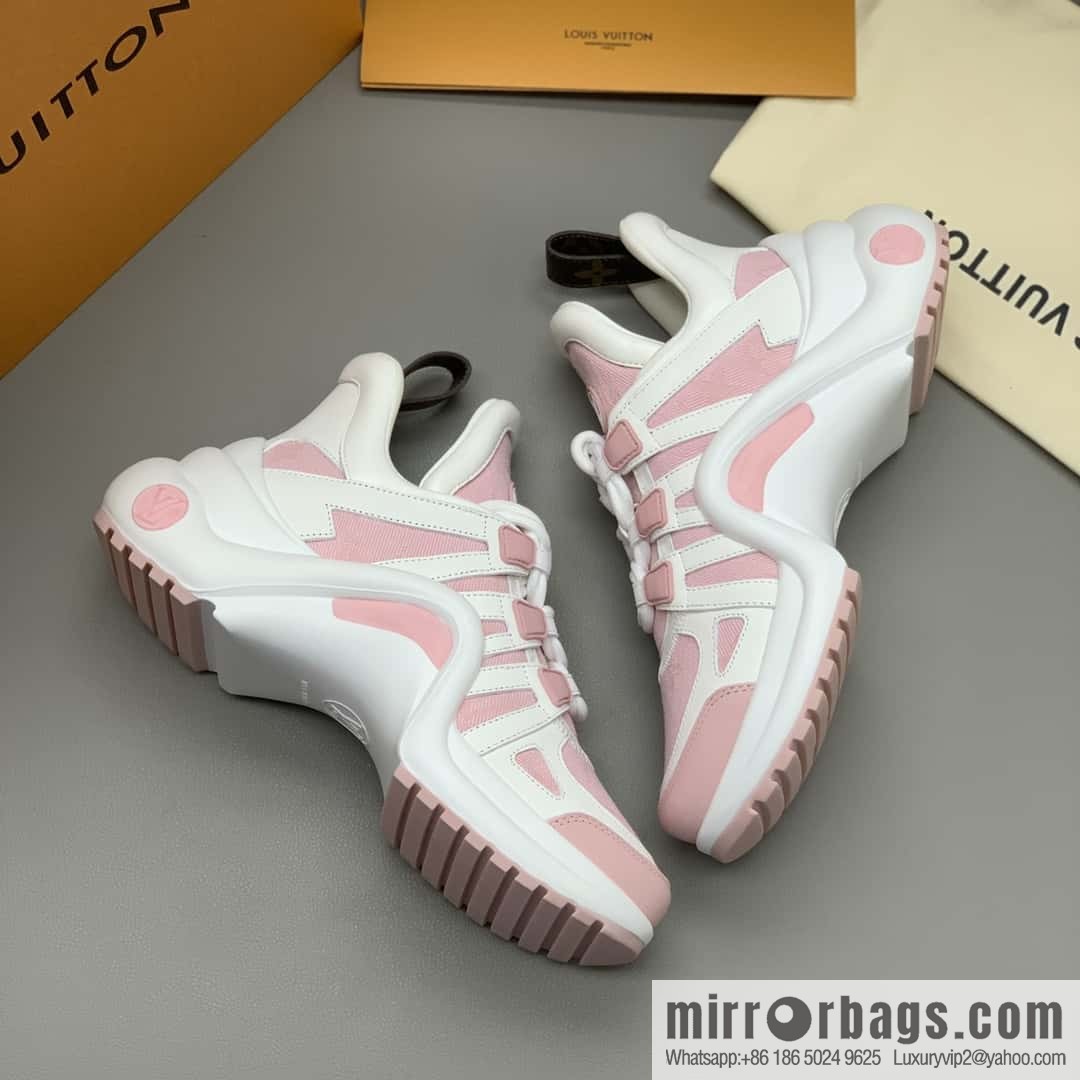 LV L series arch bridge vibration damping dad shoes