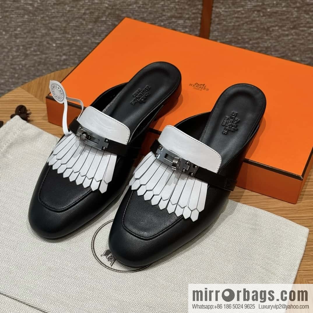 Hermès H's new fringed Müller semi-trailer
