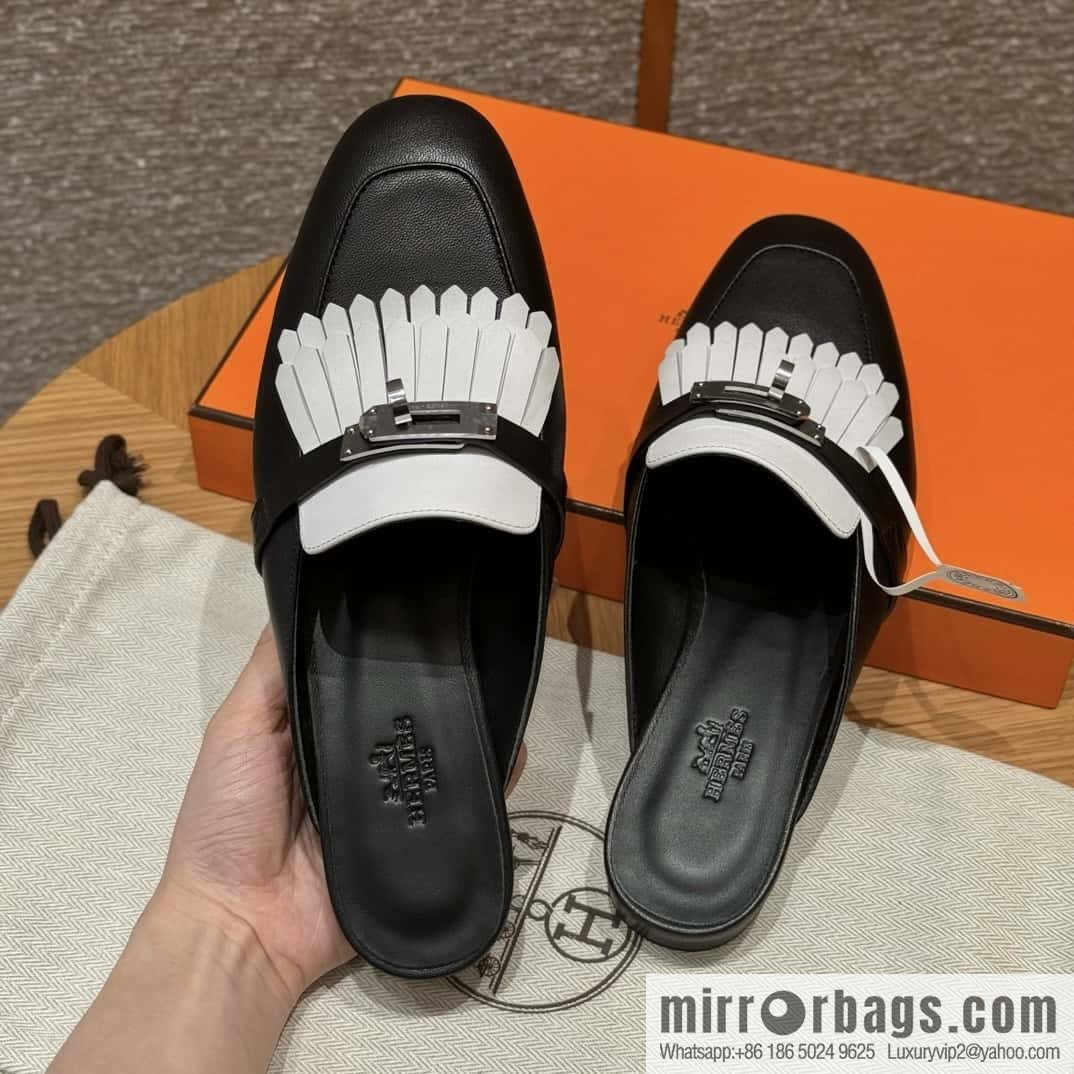 Hermès H's new fringed Müller semi-trailer