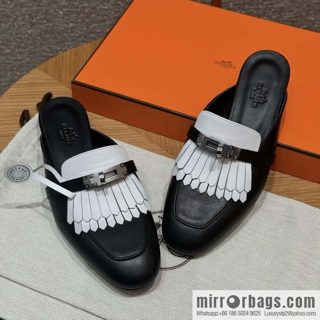 Hermès H's new fringed Müller semi-trailer