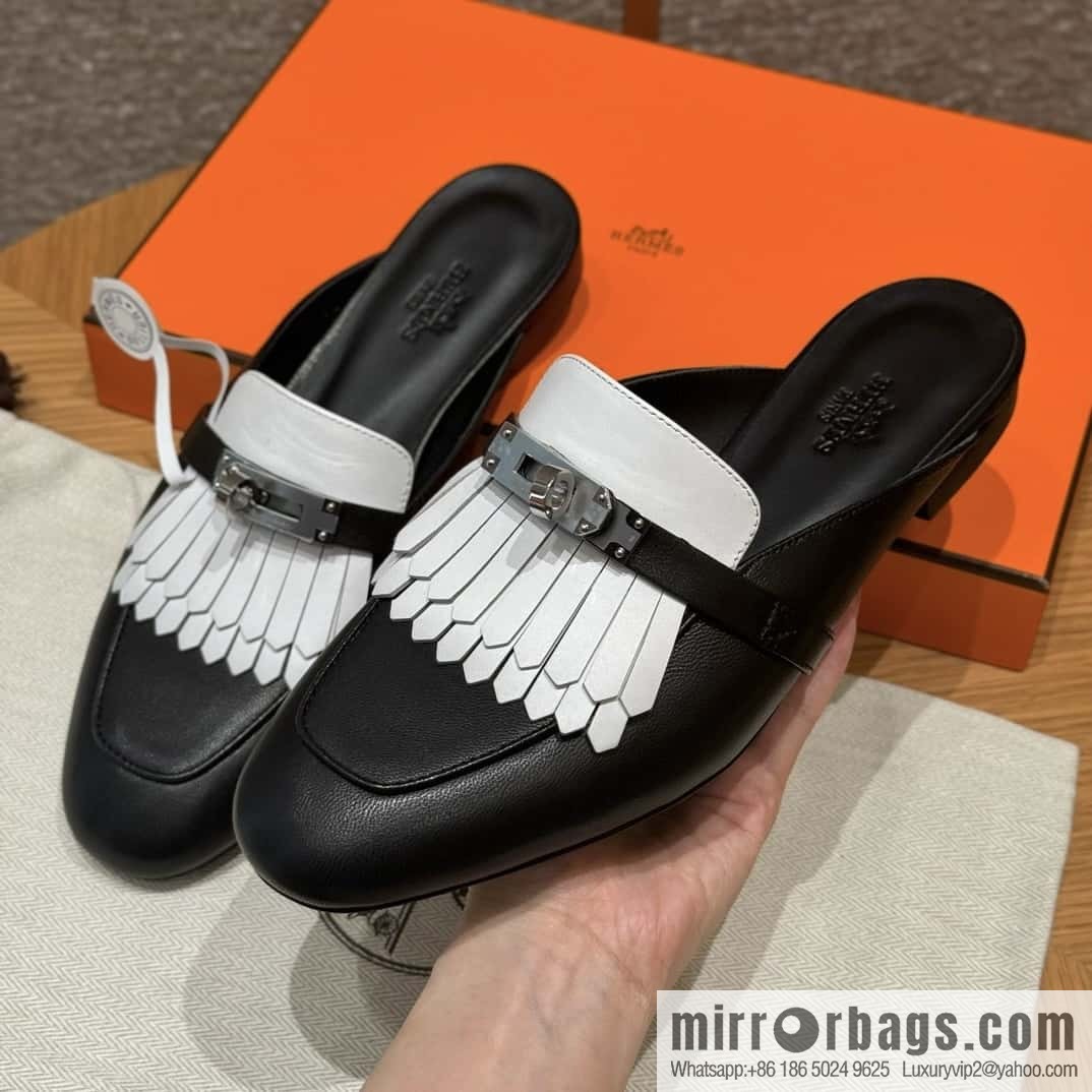Hermès H's new fringed Müller semi-trailer